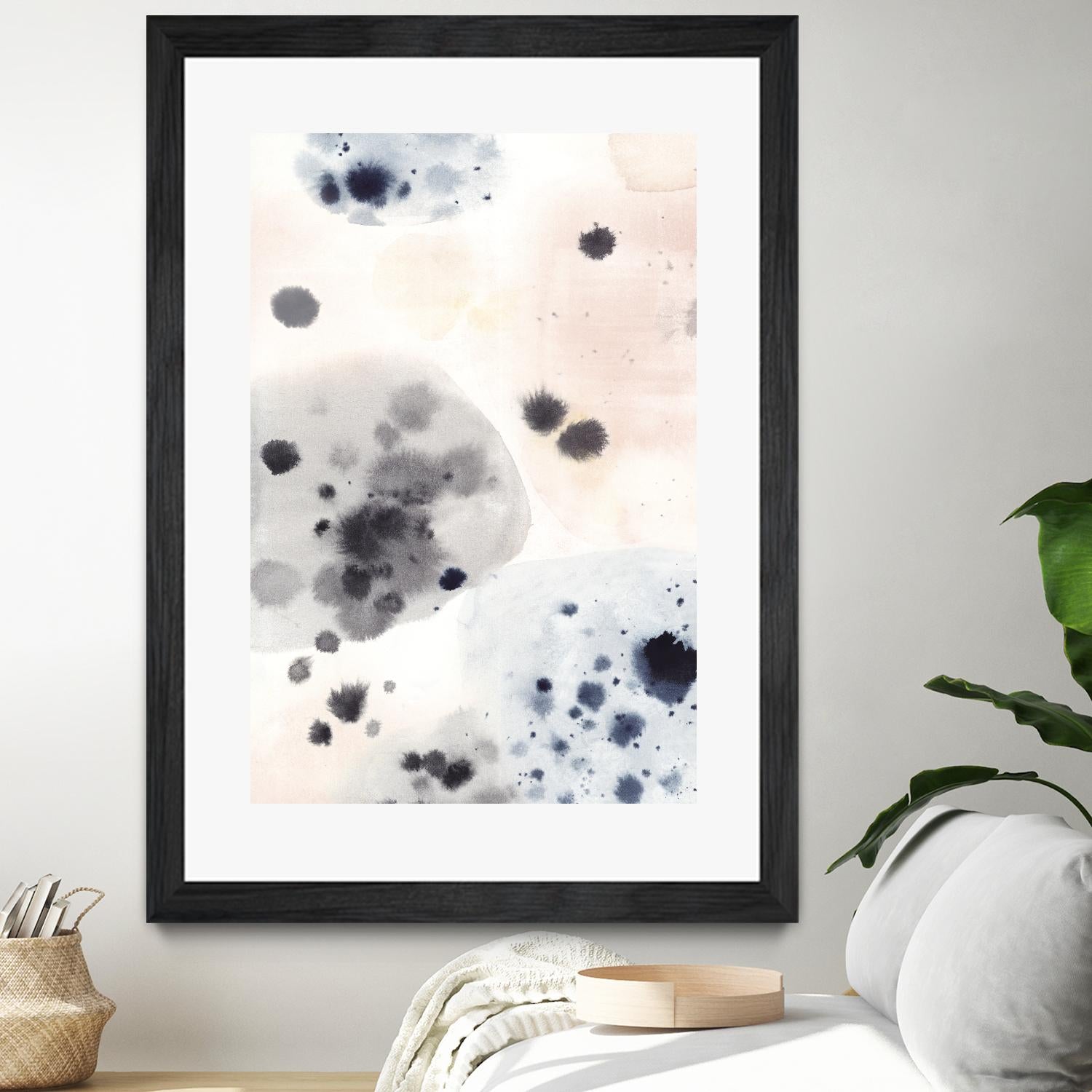 Islands II by Isabelle Z on GIANT ART - black abstract