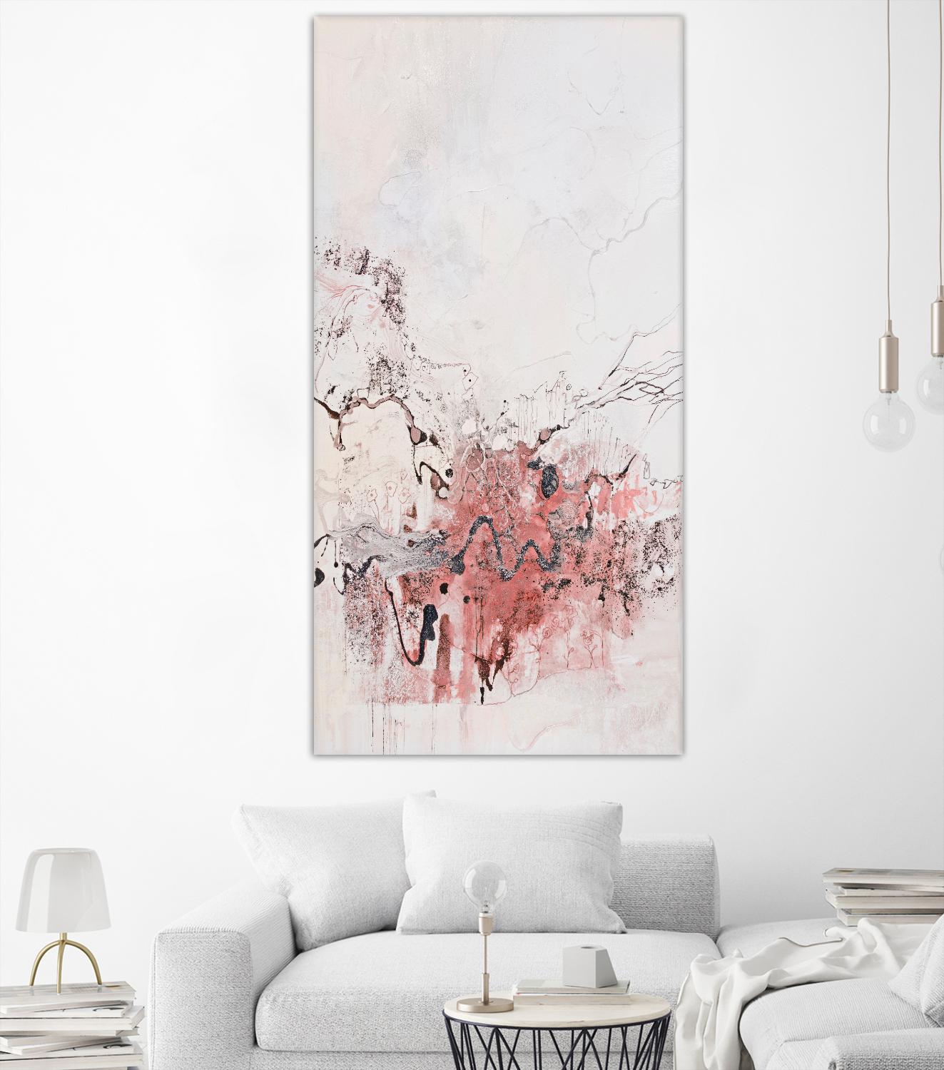 Stained I by Jennifer Gardner on GIANT ART - brown abstract