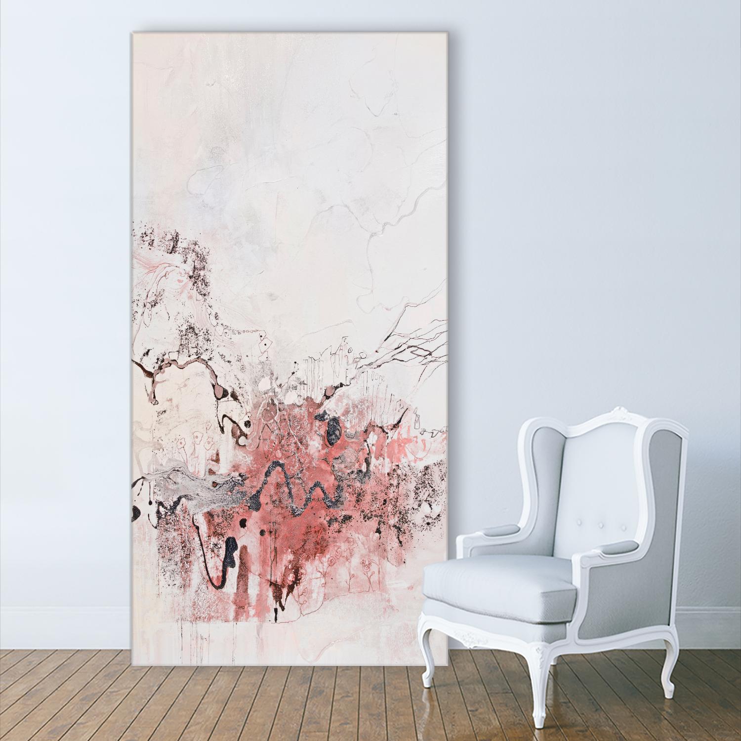 Stained I by Jennifer Gardner on GIANT ART - brown abstract