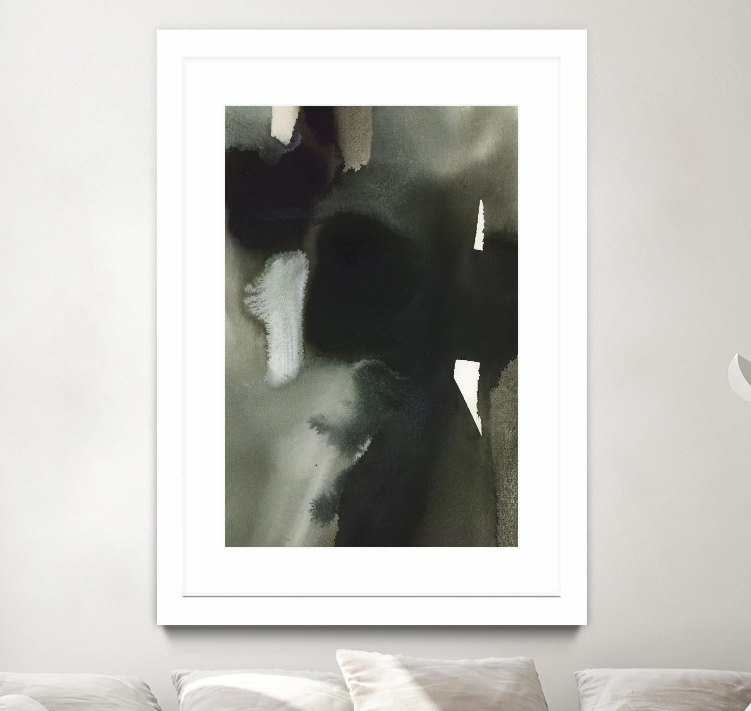 Midnight Abstract I by Bianka Guna on GIANT ART - white abstract