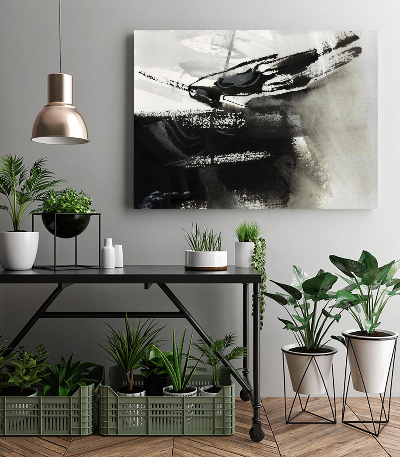 Midnight Abstract IV by Bianka Guna on GIANT ART - white abstract