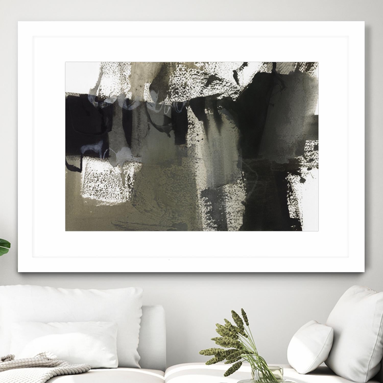 Midnight Abstract VI by Bianka Guna on GIANT ART - black abstract