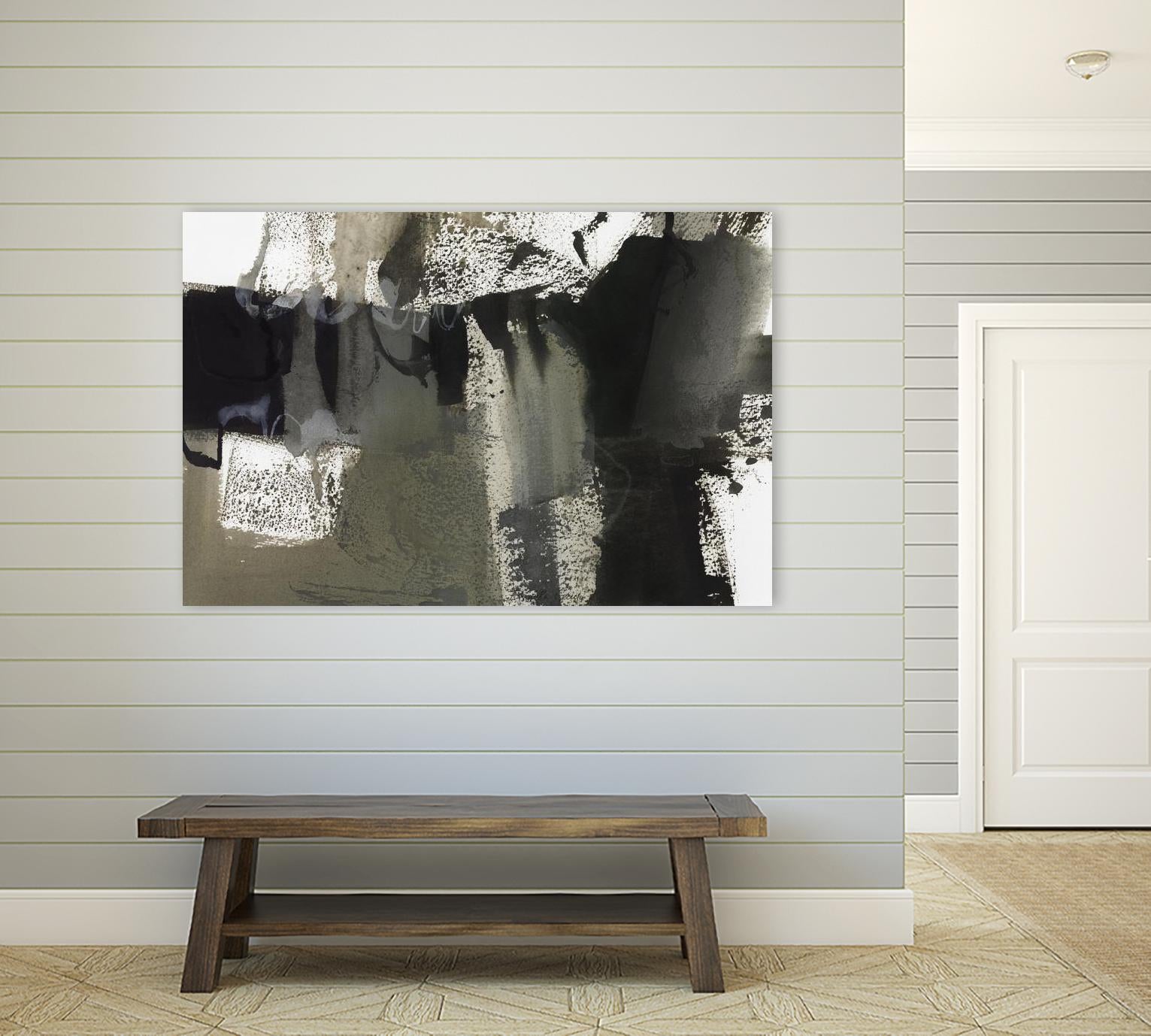 Midnight Abstract VI by Bianka Guna on GIANT ART - black abstract