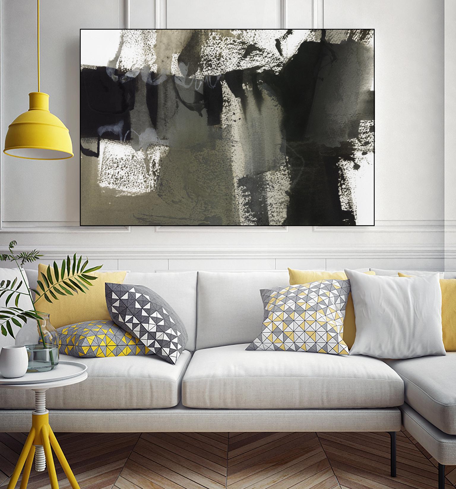 Midnight Abstract VI by Bianka Guna on GIANT ART - black abstract