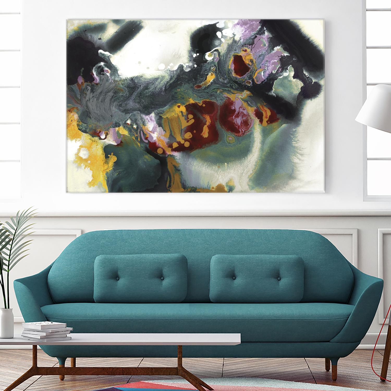 Construct of Reality by Bianka Guna on GIANT ART - white abstract