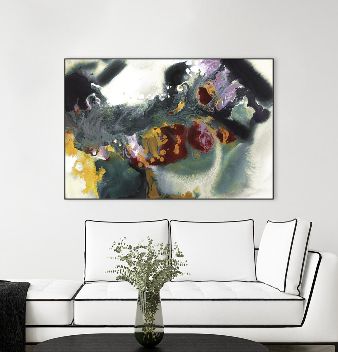 Construct of Reality by Bianka Guna on GIANT ART - white abstract