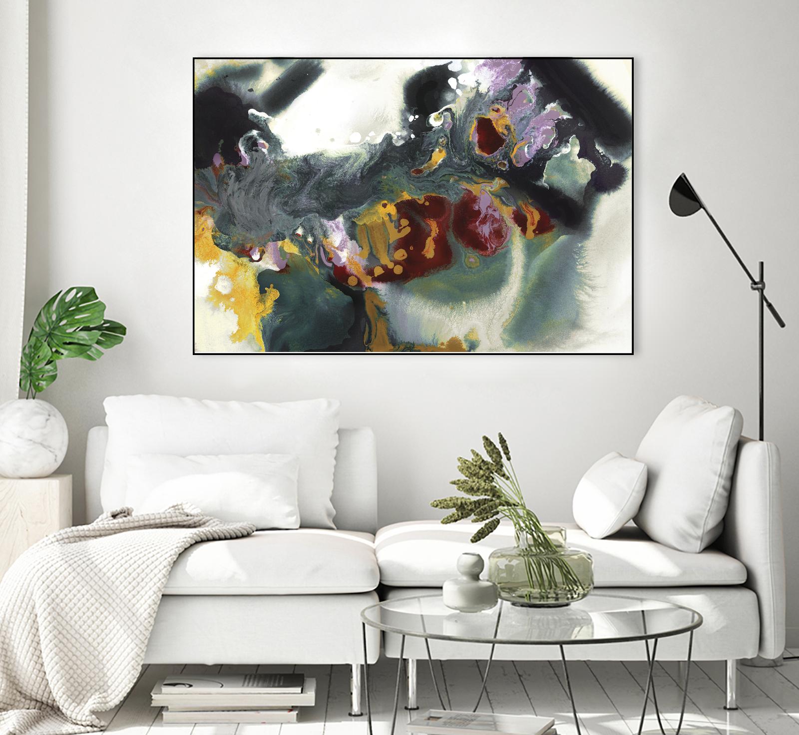 Construct of Reality by Bianka Guna on GIANT ART - white abstract