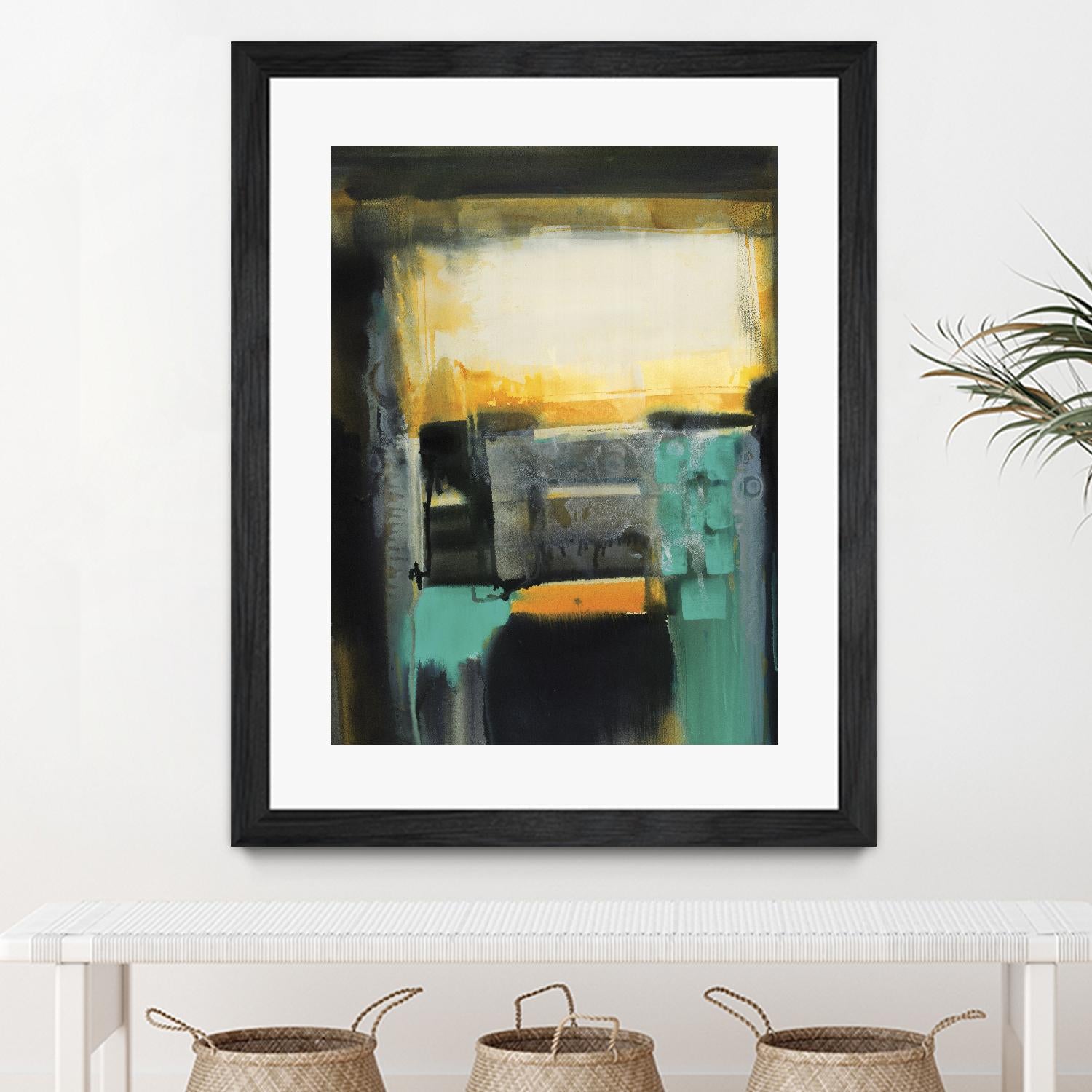 Evolving Limitations by Bianka Guna on GIANT ART - yellow abstract