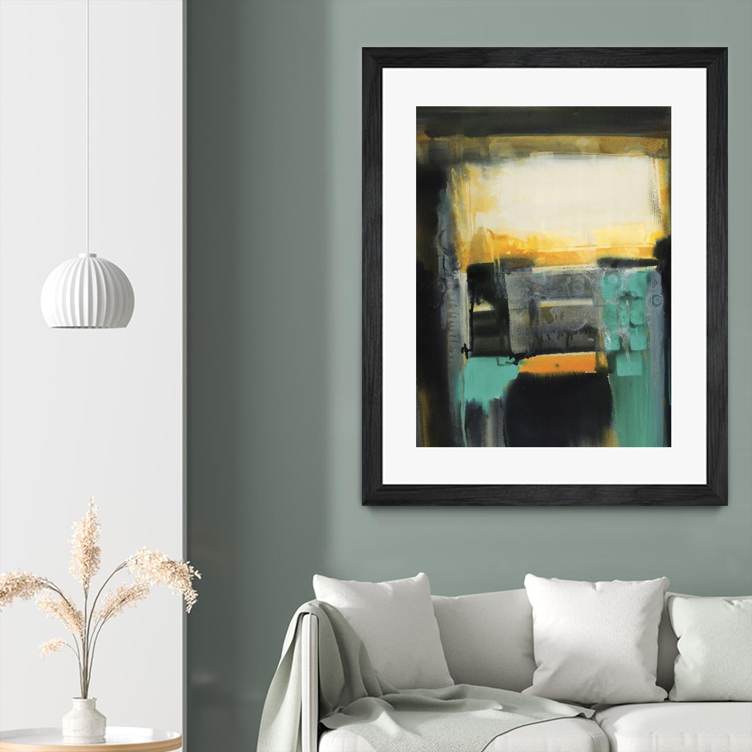 Evolving Limitations by Bianka Guna on GIANT ART - yellow abstract