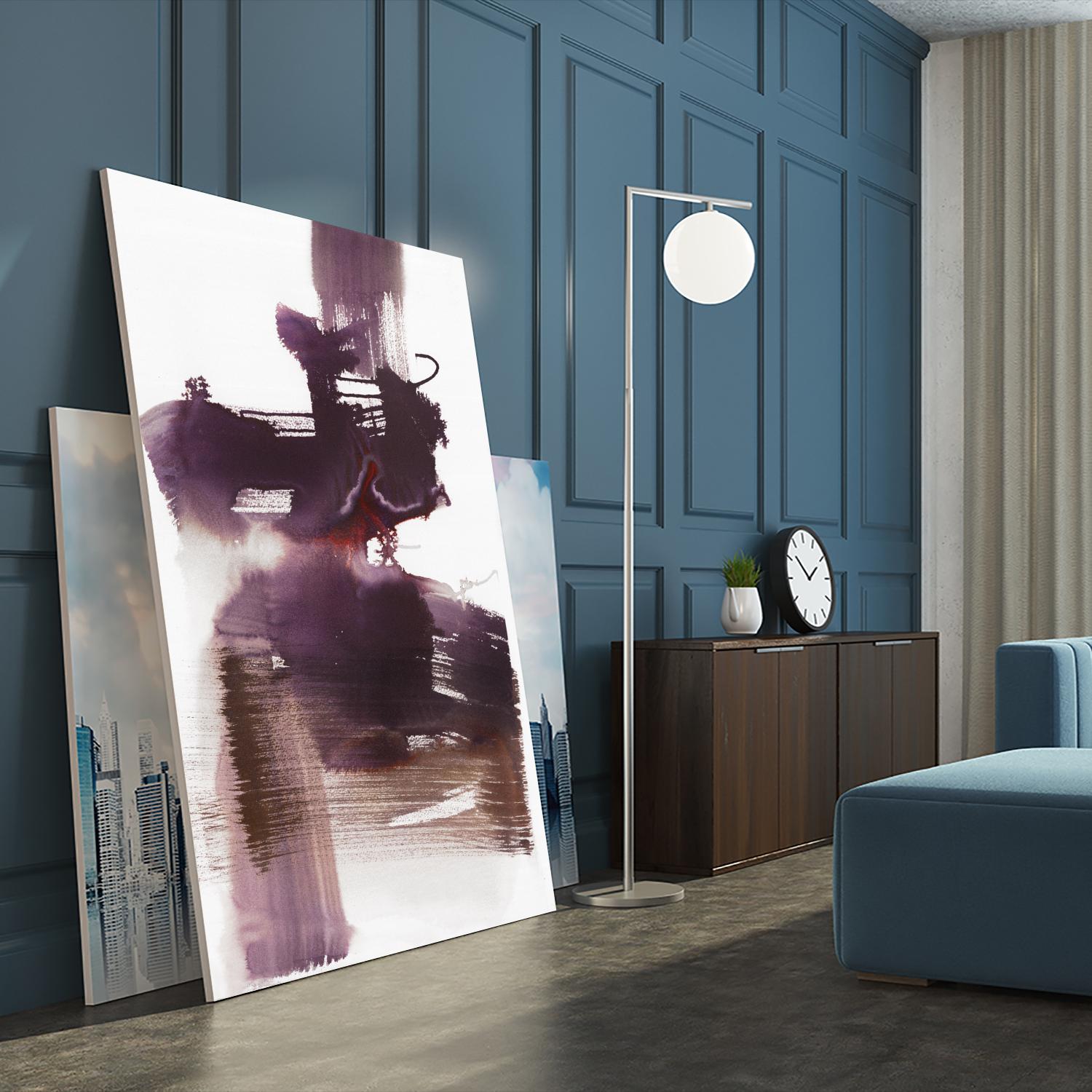 Oscillate by Bianka Guna on GIANT ART - red abstract