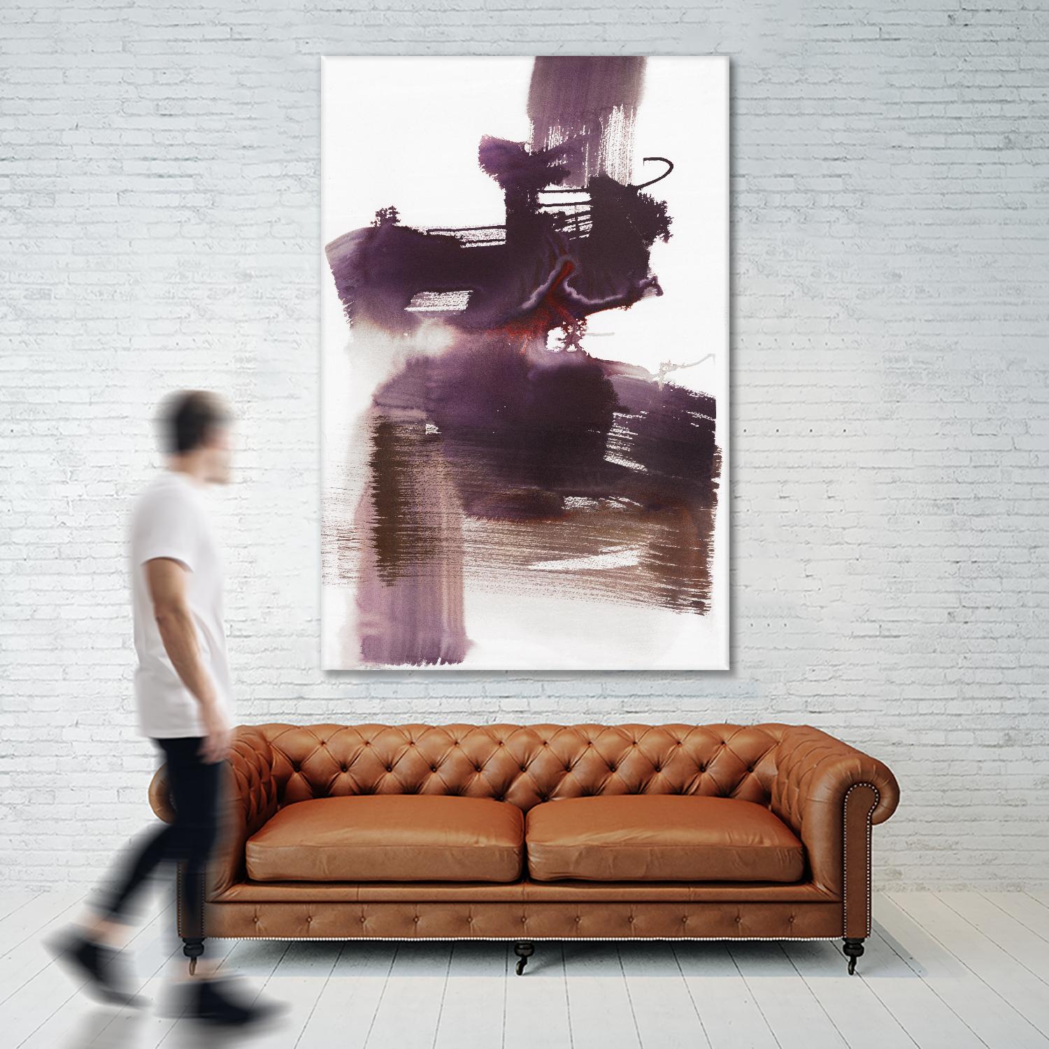 Oscillate by Bianka Guna on GIANT ART - red abstract