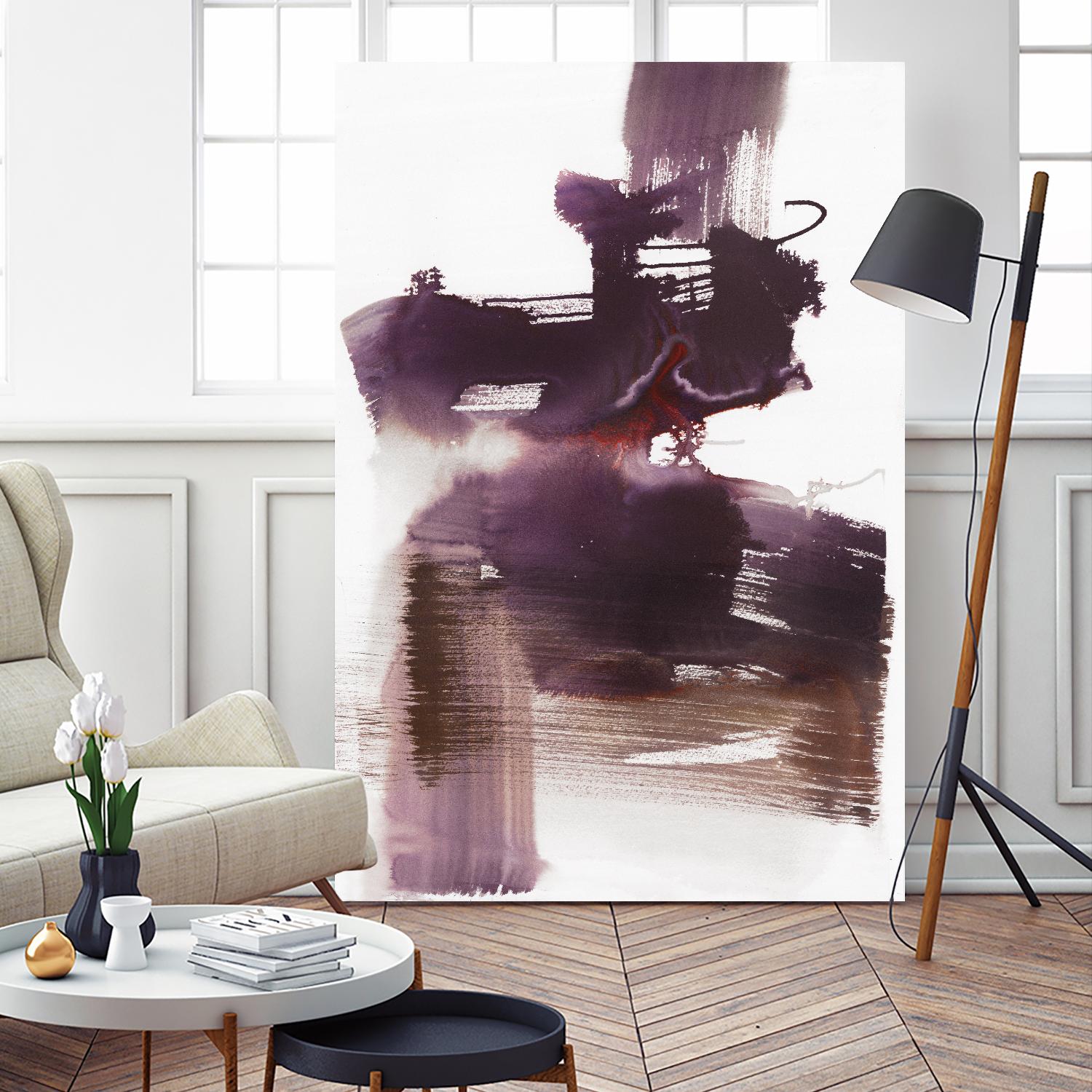 Oscillate by Bianka Guna on GIANT ART - red abstract