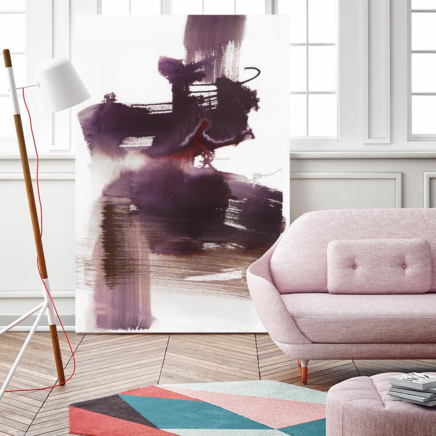 Oscillate by Bianka Guna on GIANT ART - red abstract