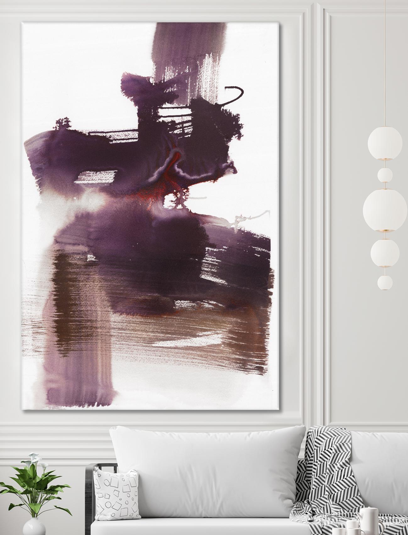 Oscillate by Bianka Guna on GIANT ART - red abstract