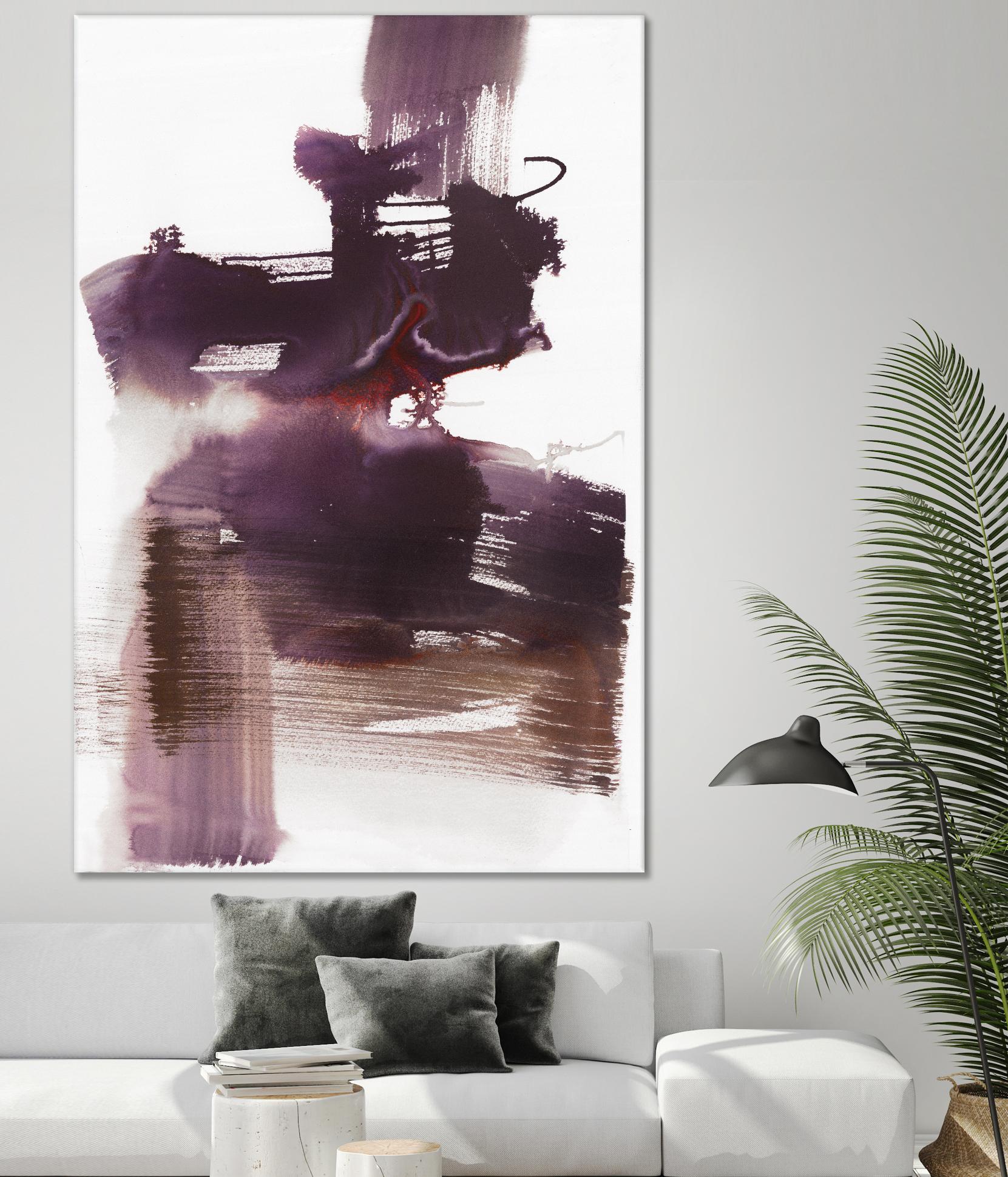 Oscillate by Bianka Guna on GIANT ART - red abstract