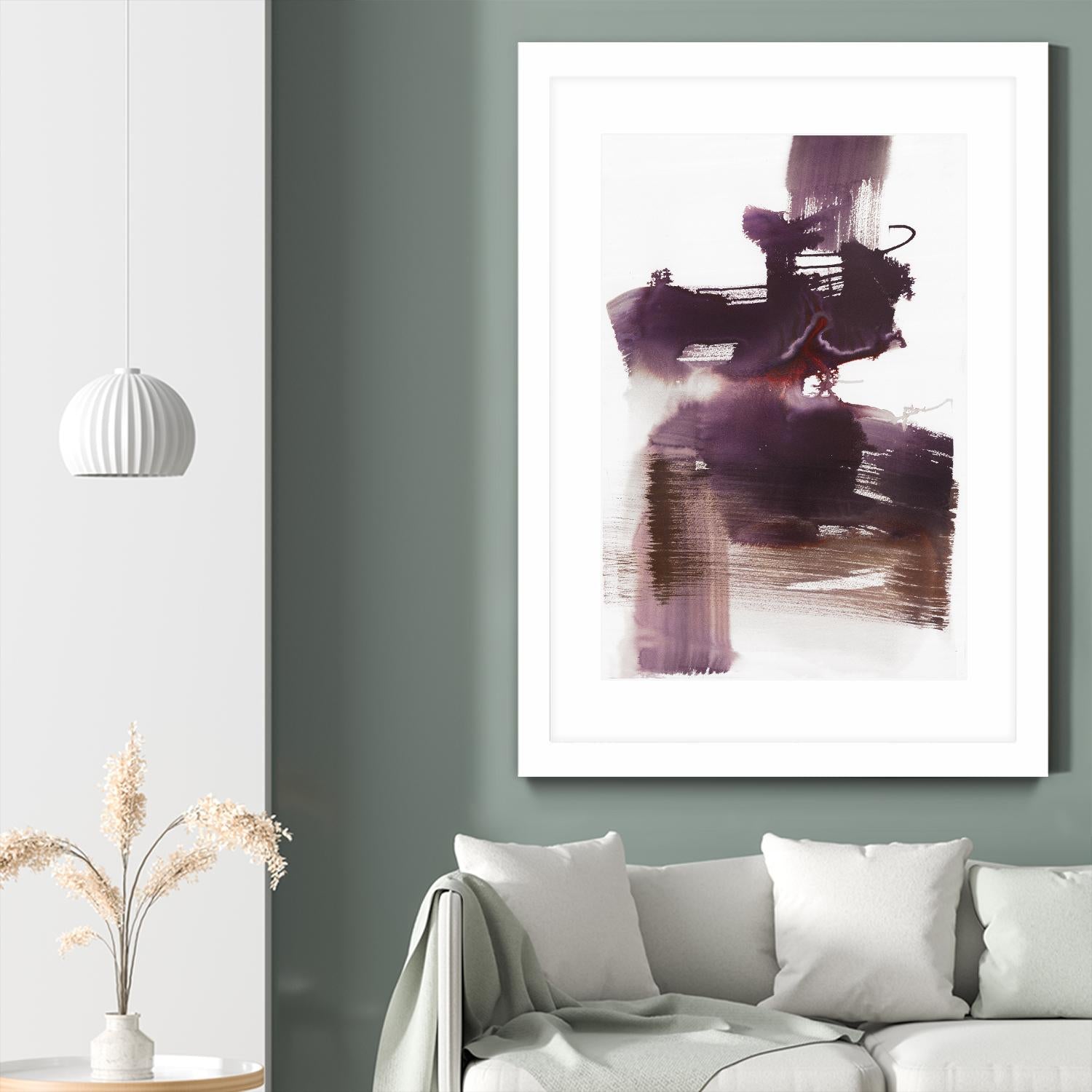 Oscillate by Bianka Guna on GIANT ART - red abstract