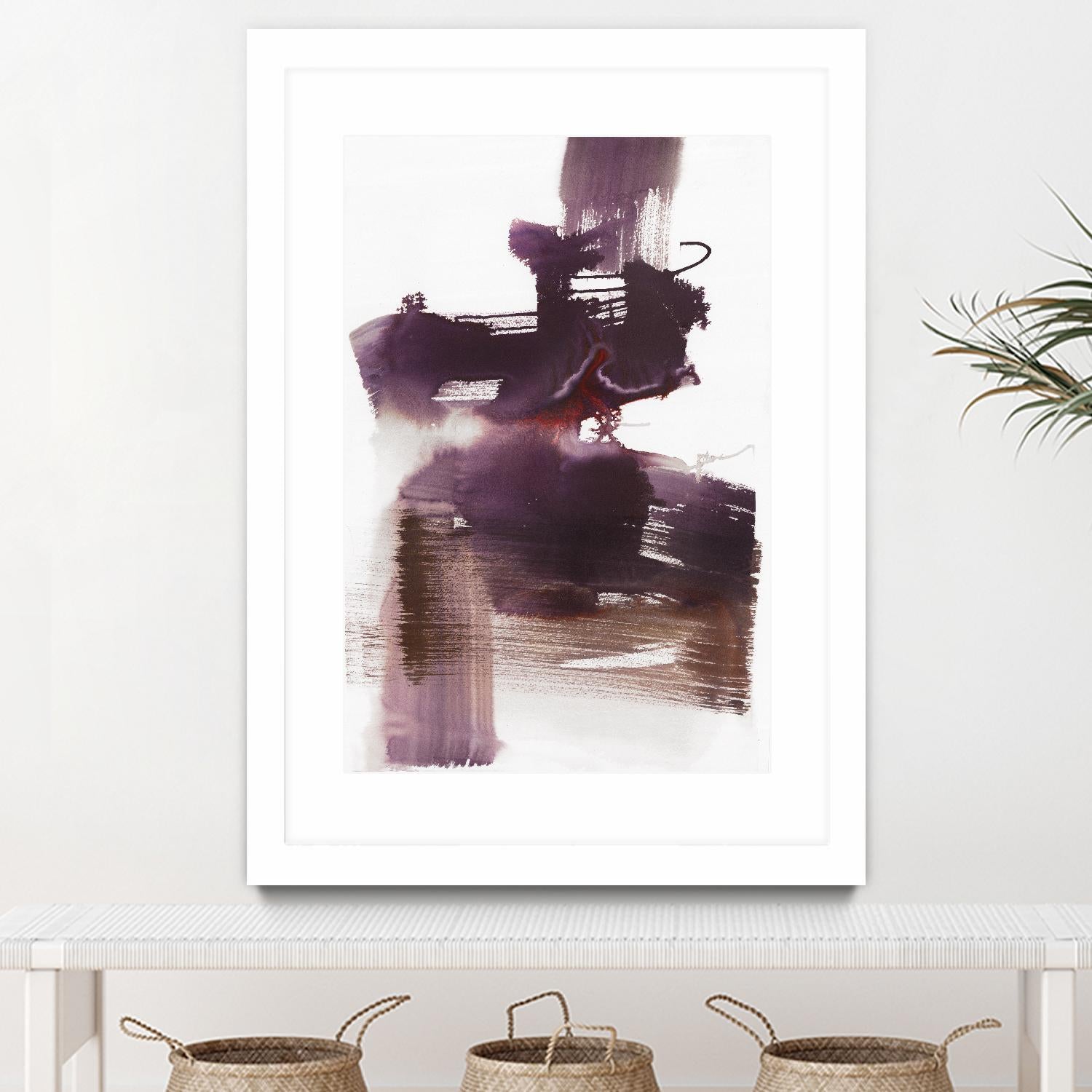 Oscillate by Bianka Guna on GIANT ART - red abstract