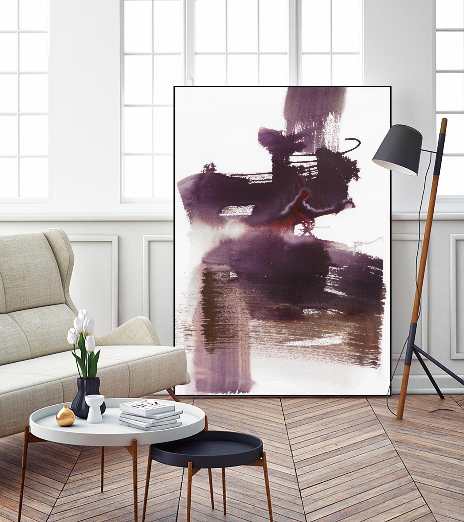 Oscillate by Bianka Guna on GIANT ART - red abstract