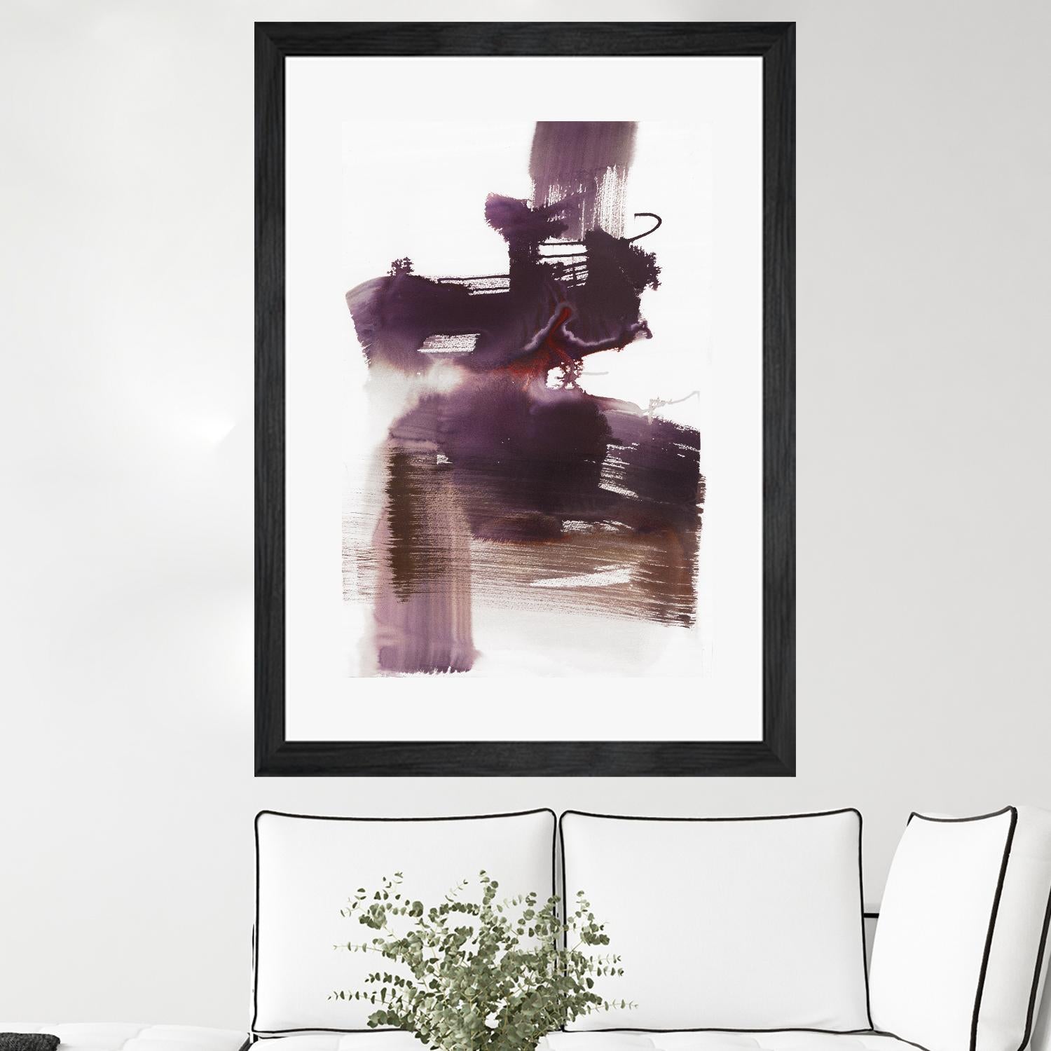 Oscillate by Bianka Guna on GIANT ART - red abstract