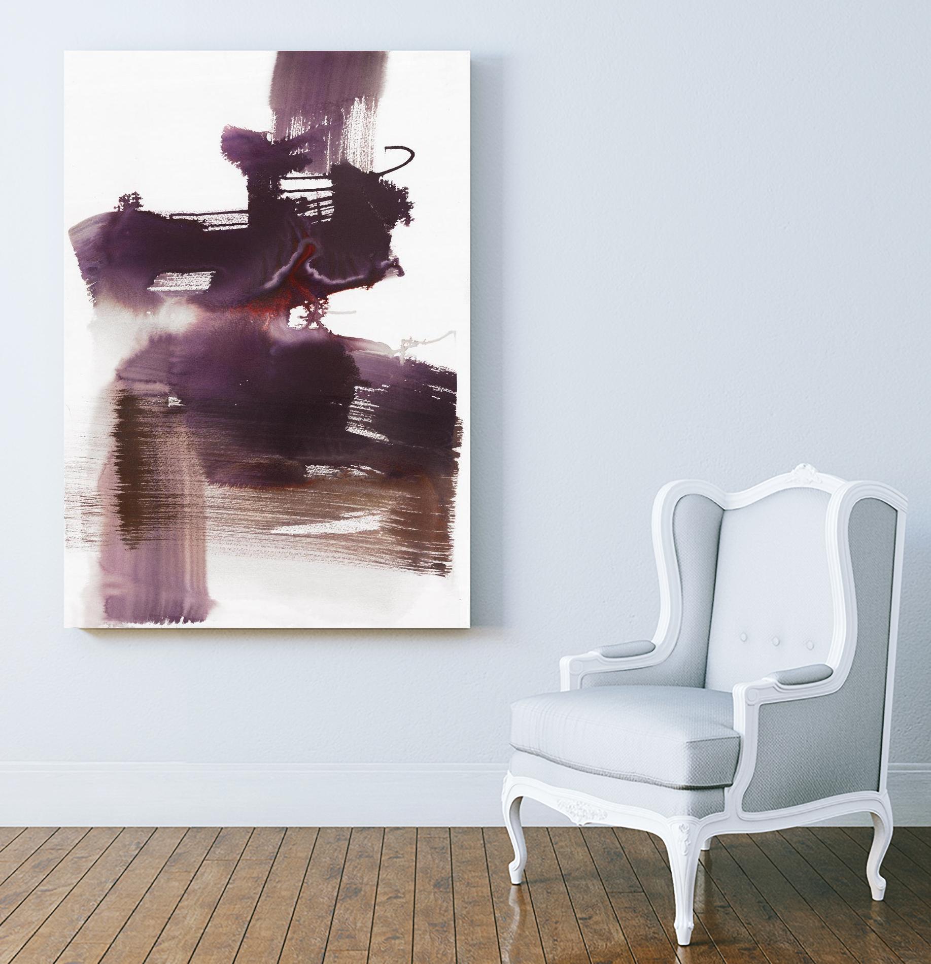 Oscillate by Bianka Guna on GIANT ART - red abstract