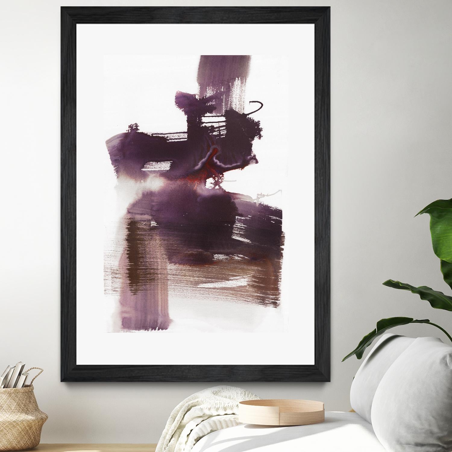 Oscillate by Bianka Guna on GIANT ART - red abstract