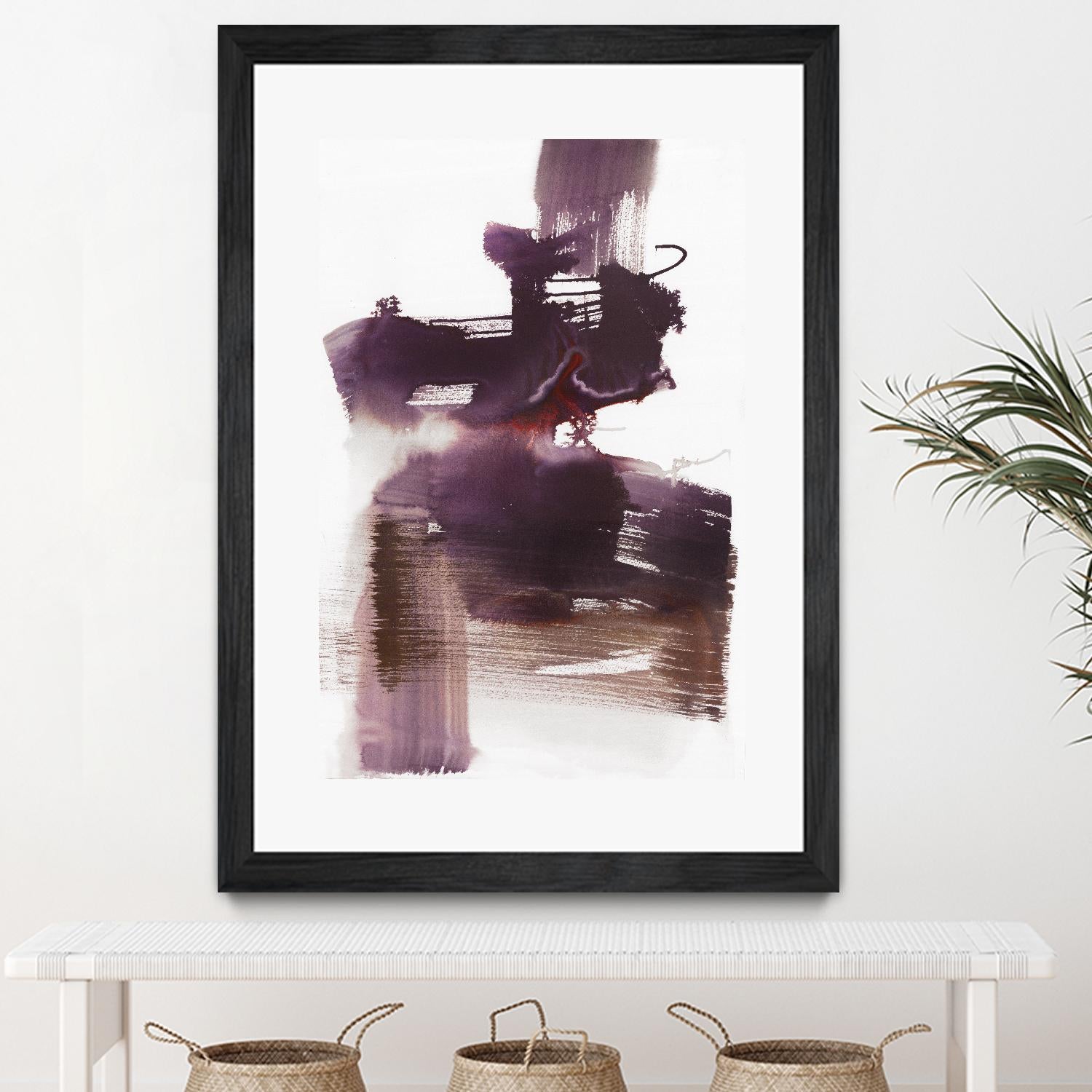 Oscillate by Bianka Guna on GIANT ART - red abstract