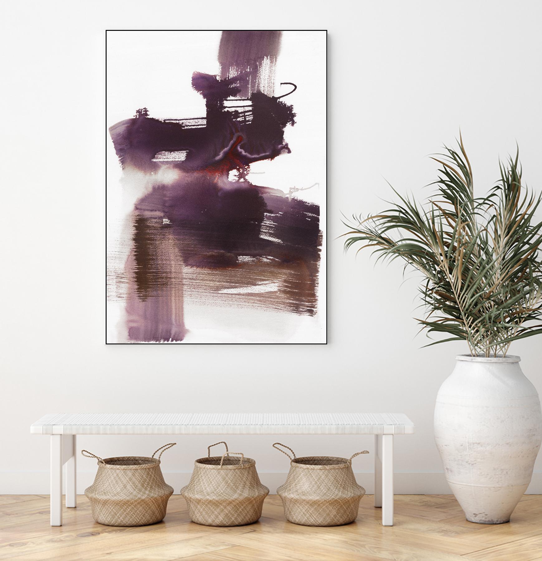 Oscillate by Bianka Guna on GIANT ART - red abstract