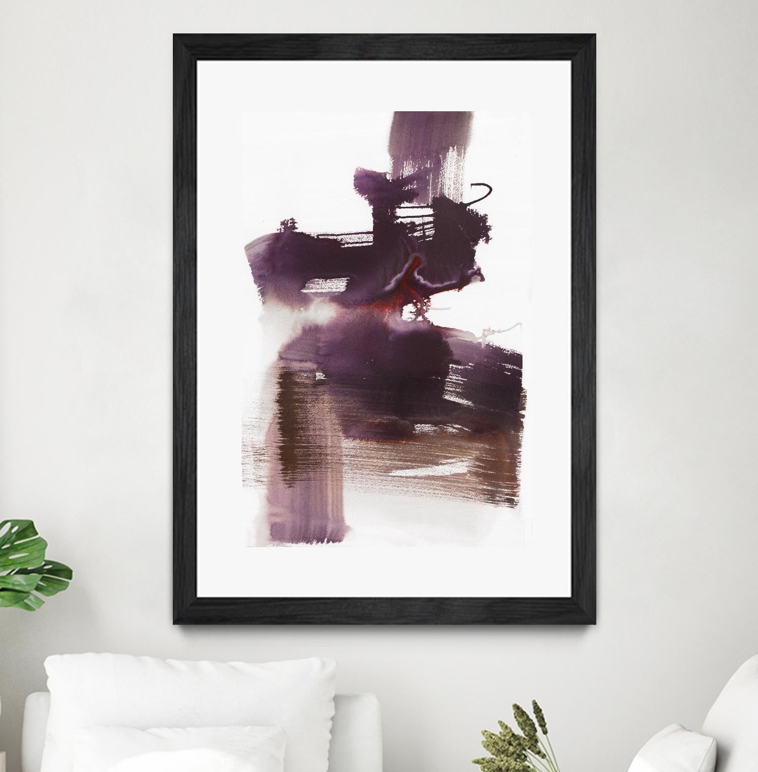 Oscillate by Bianka Guna on GIANT ART - red abstract