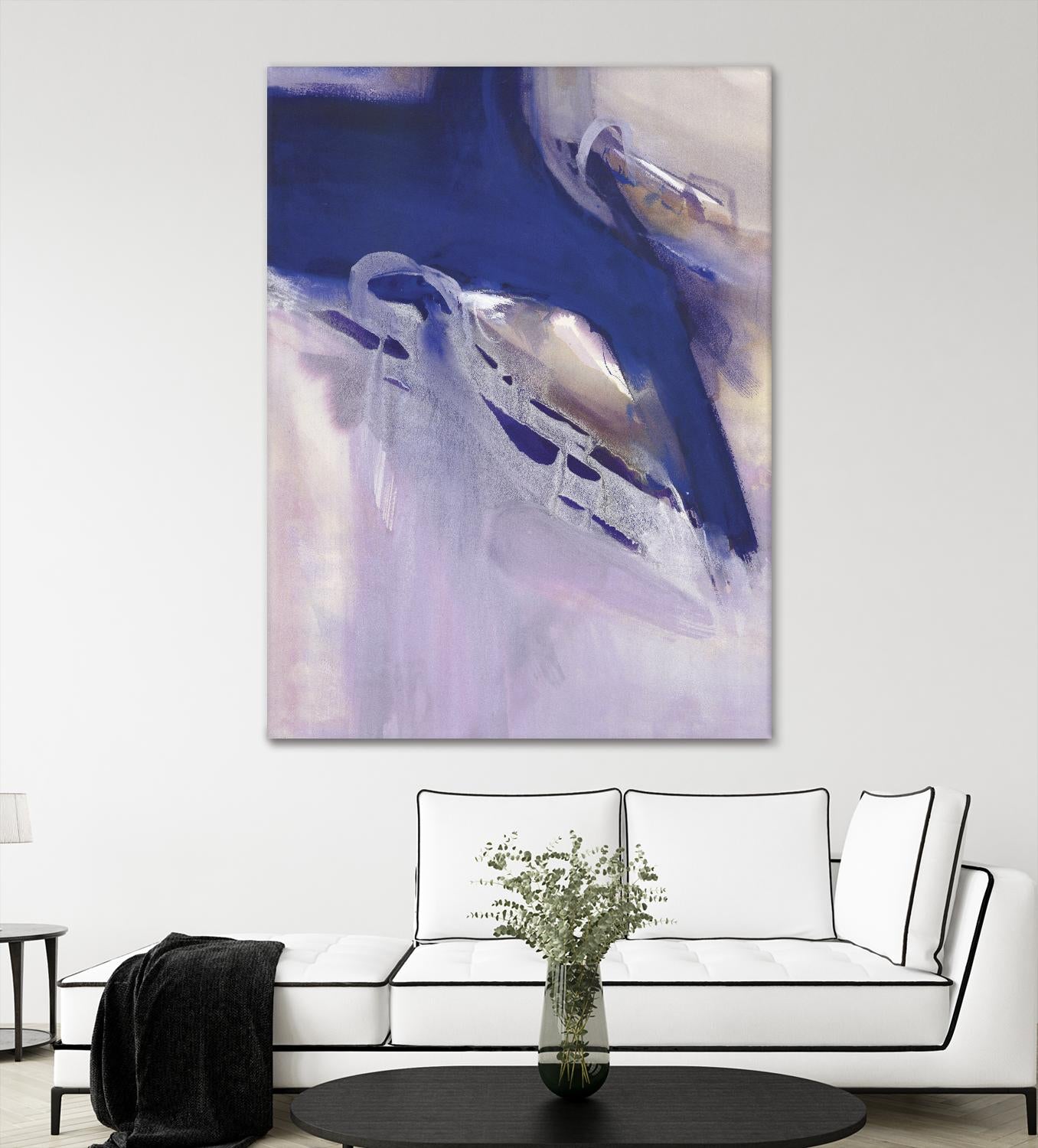 Skylight Star by Bianka Guna on GIANT ART - blue abstract