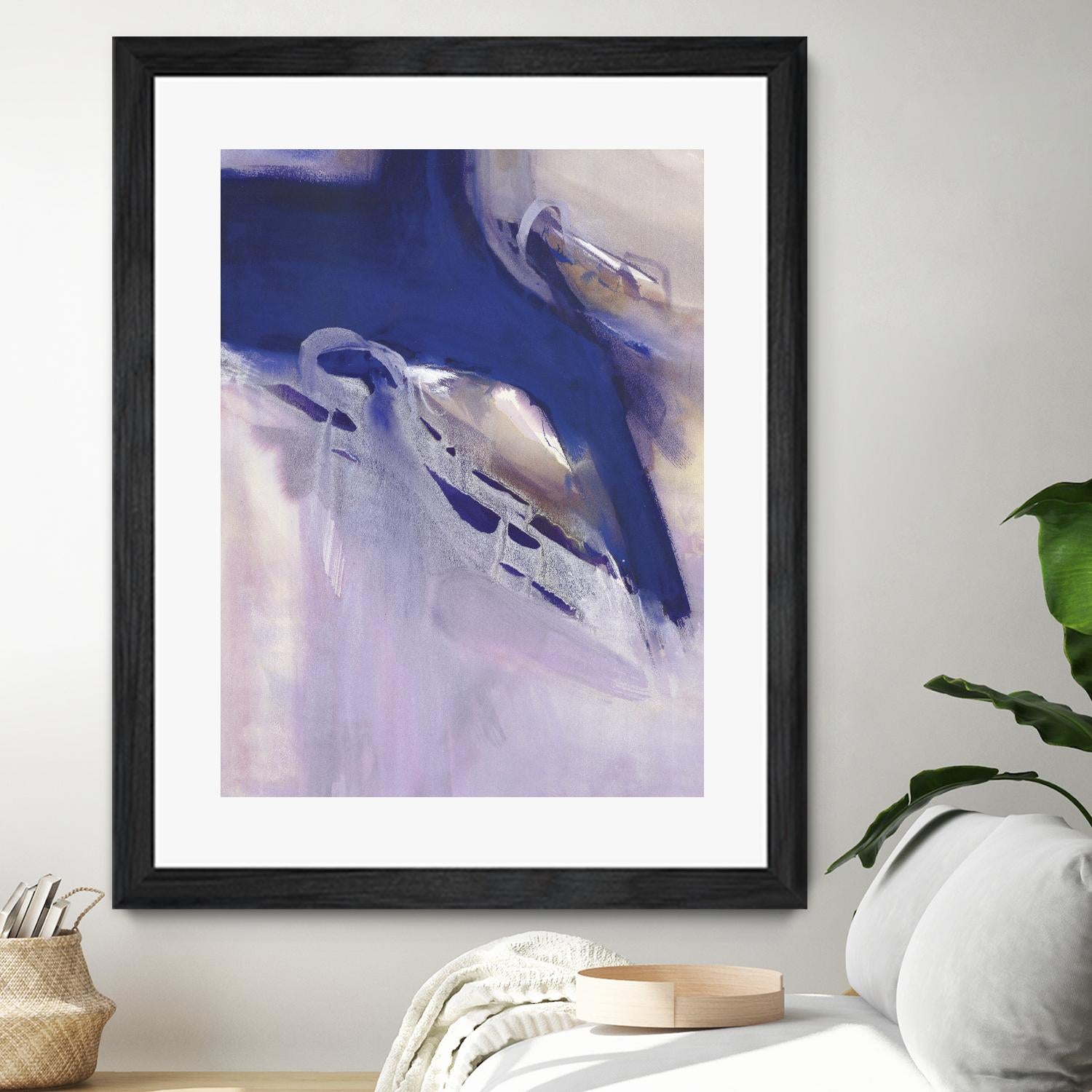 Skylight Star by Bianka Guna on GIANT ART - blue abstract