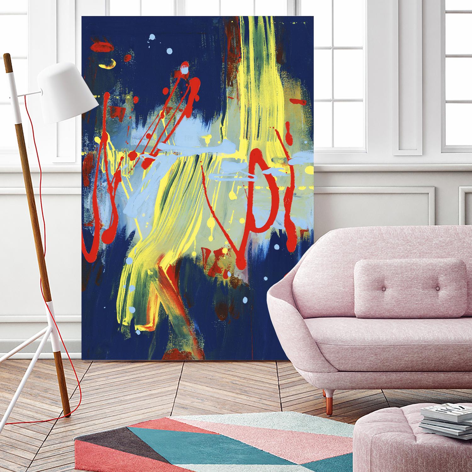 Respite I by Bianka Guna on GIANT ART - red abstract