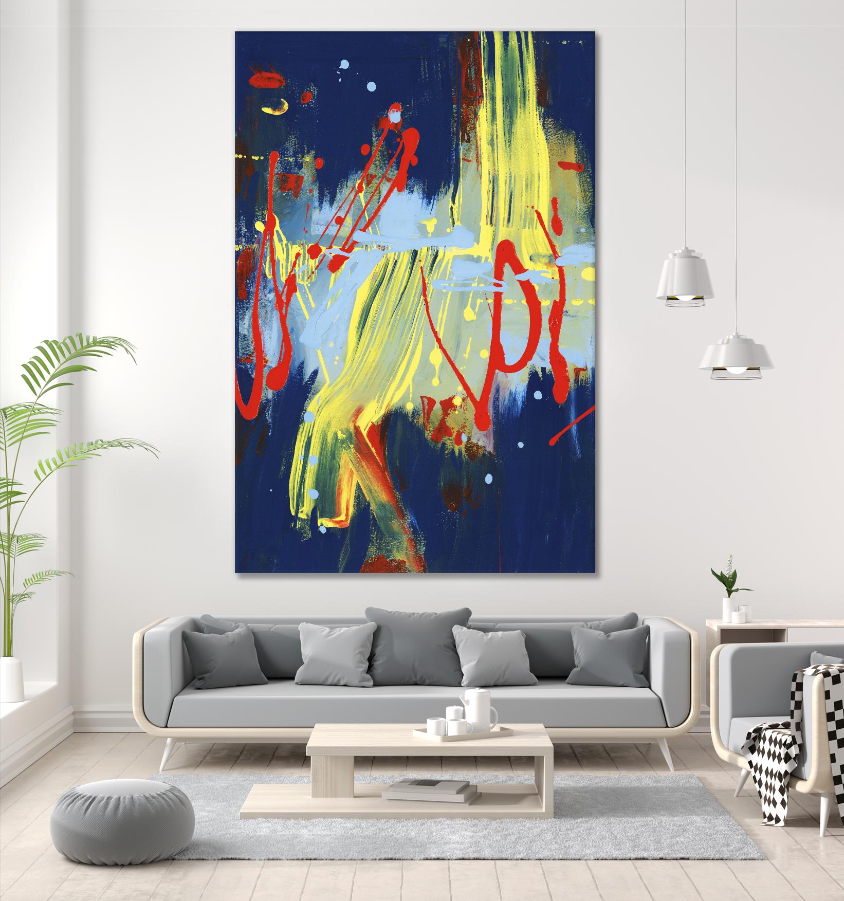 Respite I by Bianka Guna on GIANT ART - red abstract