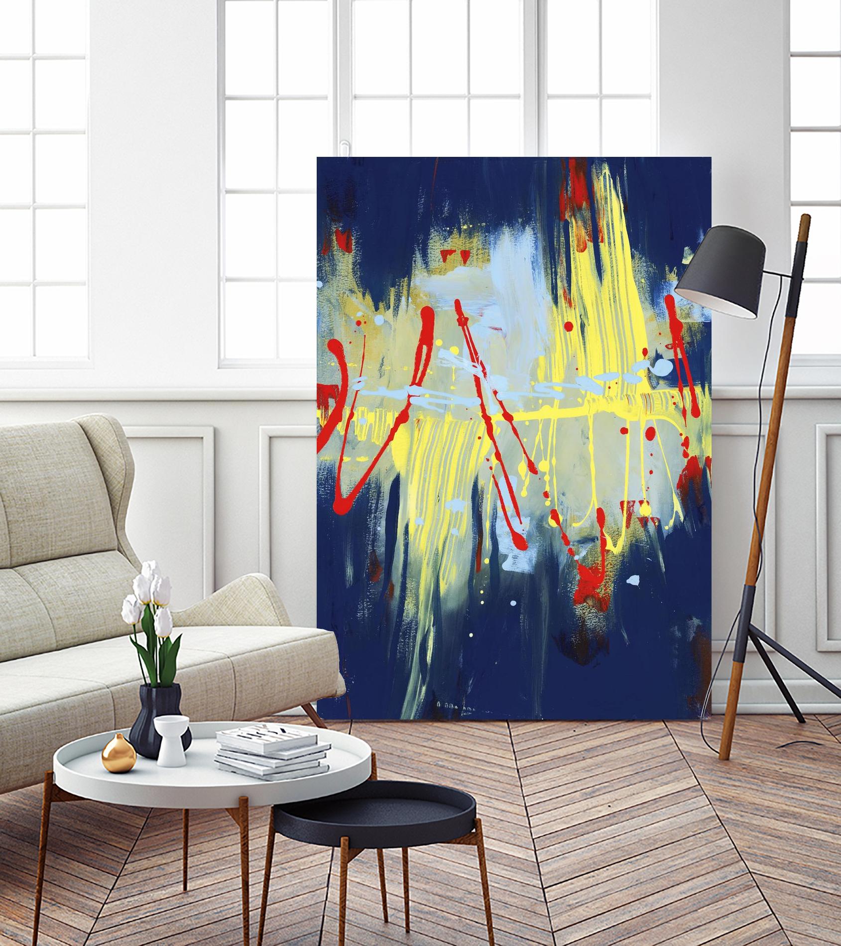 Respite II by Bianka Guna on GIANT ART - red abstract