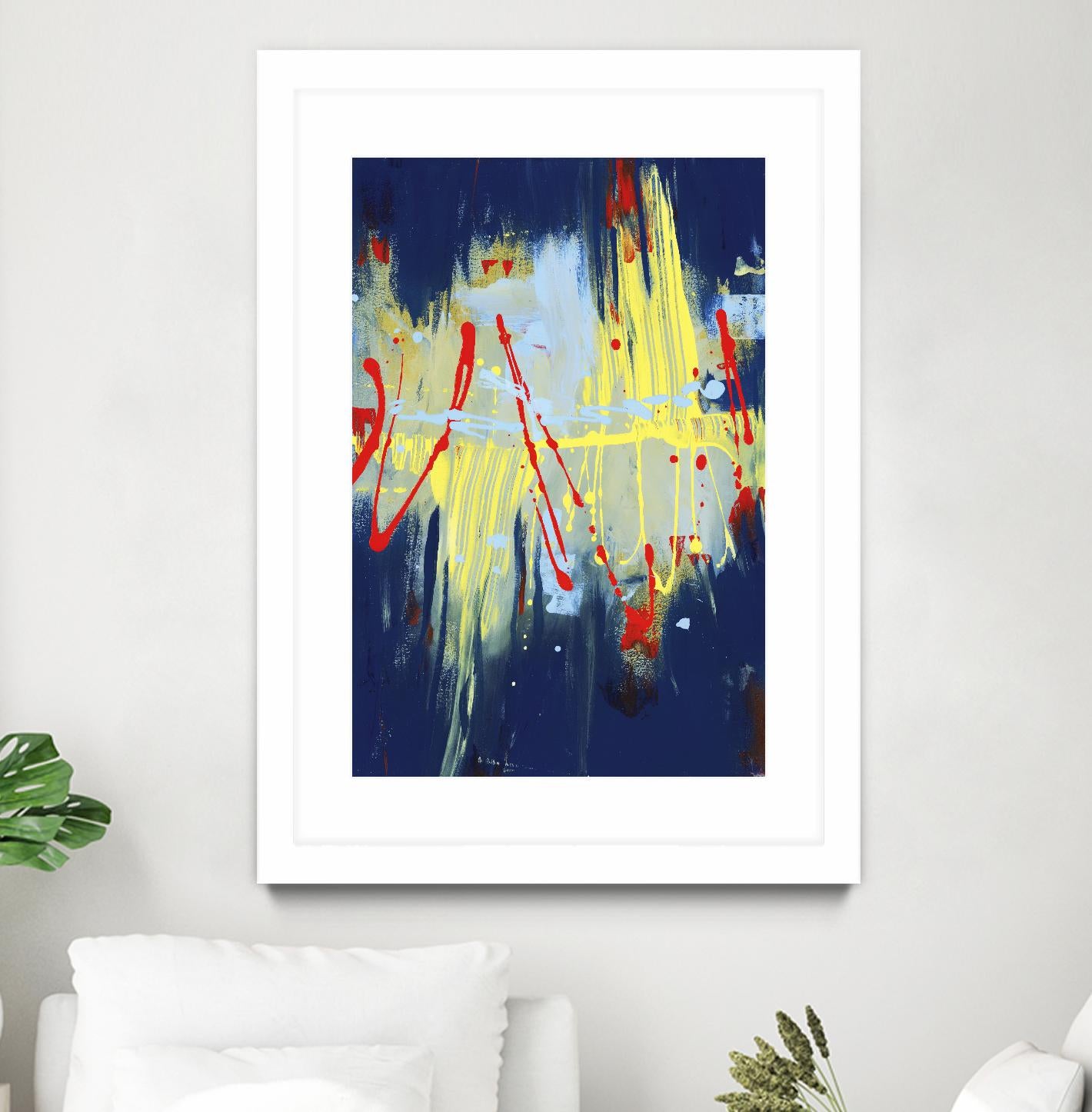 Respite II by Bianka Guna on GIANT ART - red abstract