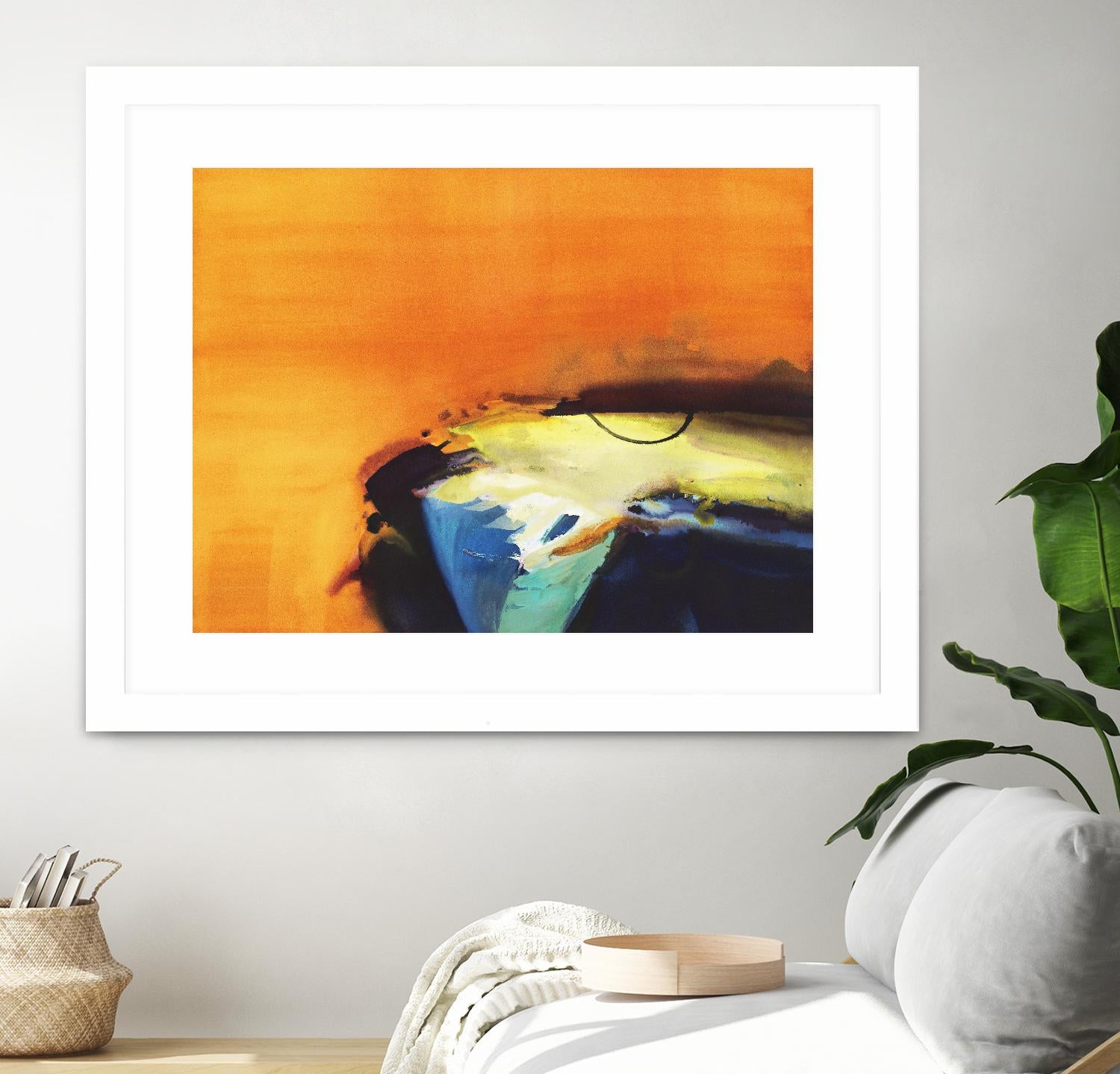 Light Intensity by Bianka Guna on GIANT ART - blue abstract