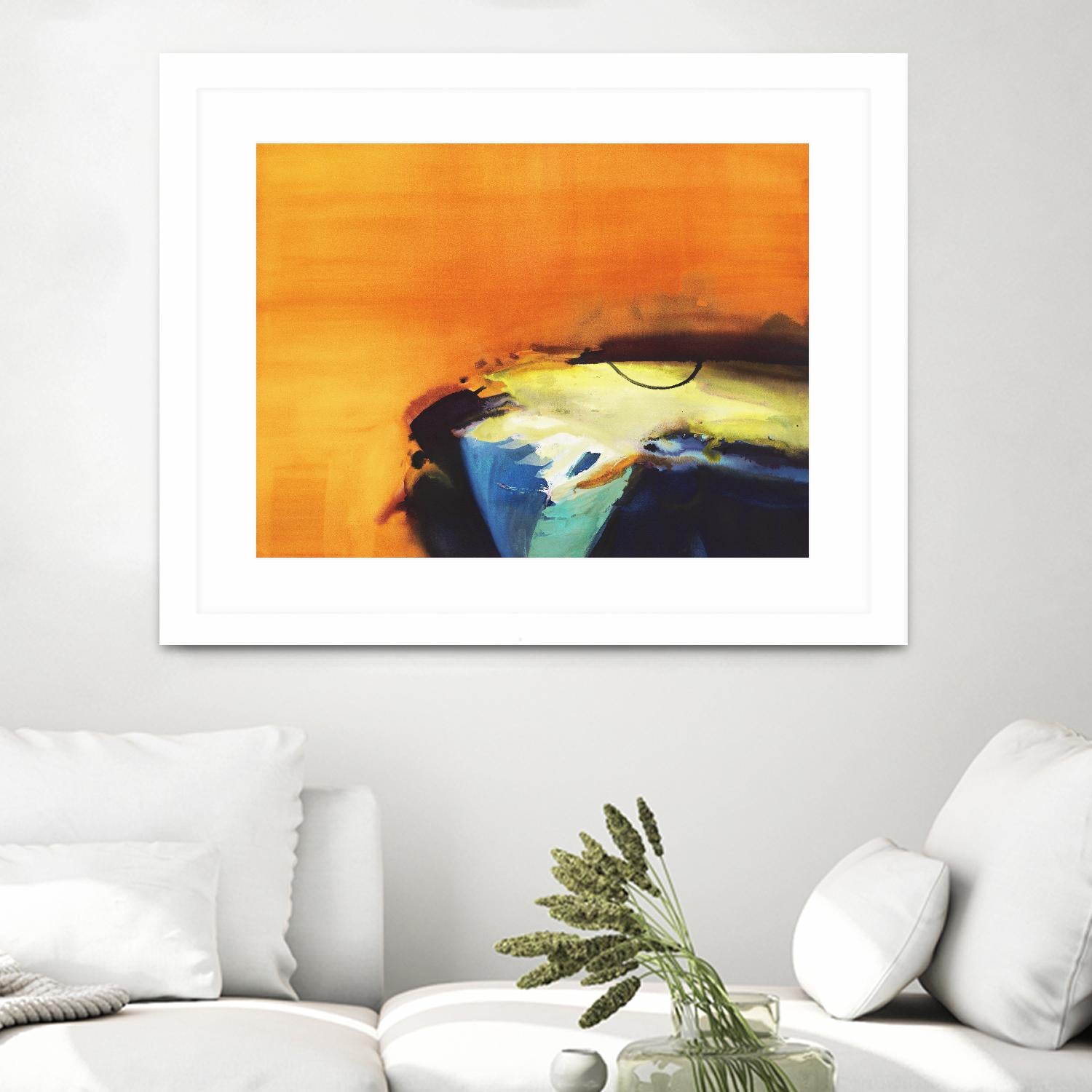 Light Intensity by Bianka Guna on GIANT ART - blue abstract