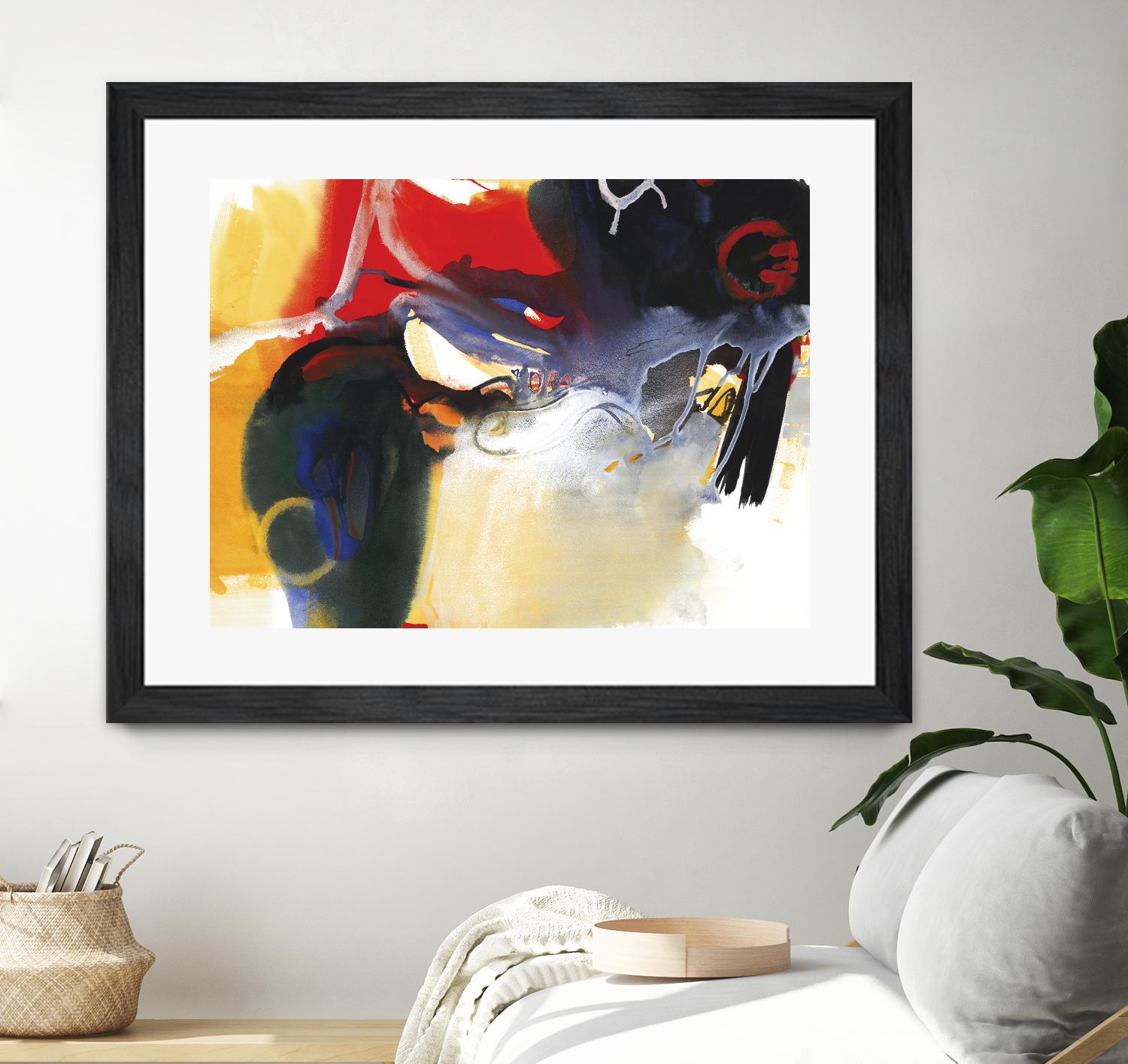 Drama I by Bianka Guna on GIANT ART - red abstract