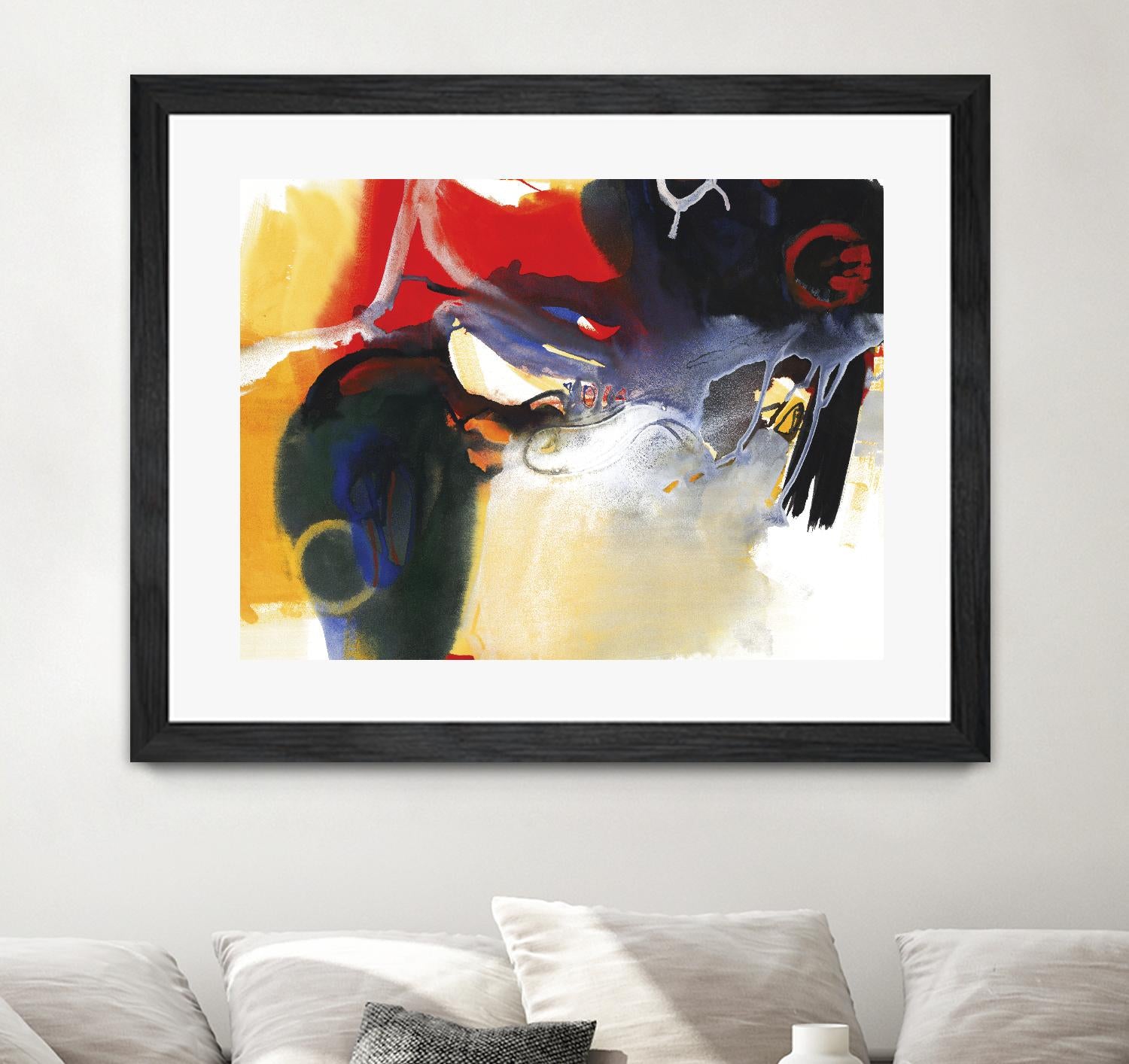 Drama I by Bianka Guna on GIANT ART - red abstract