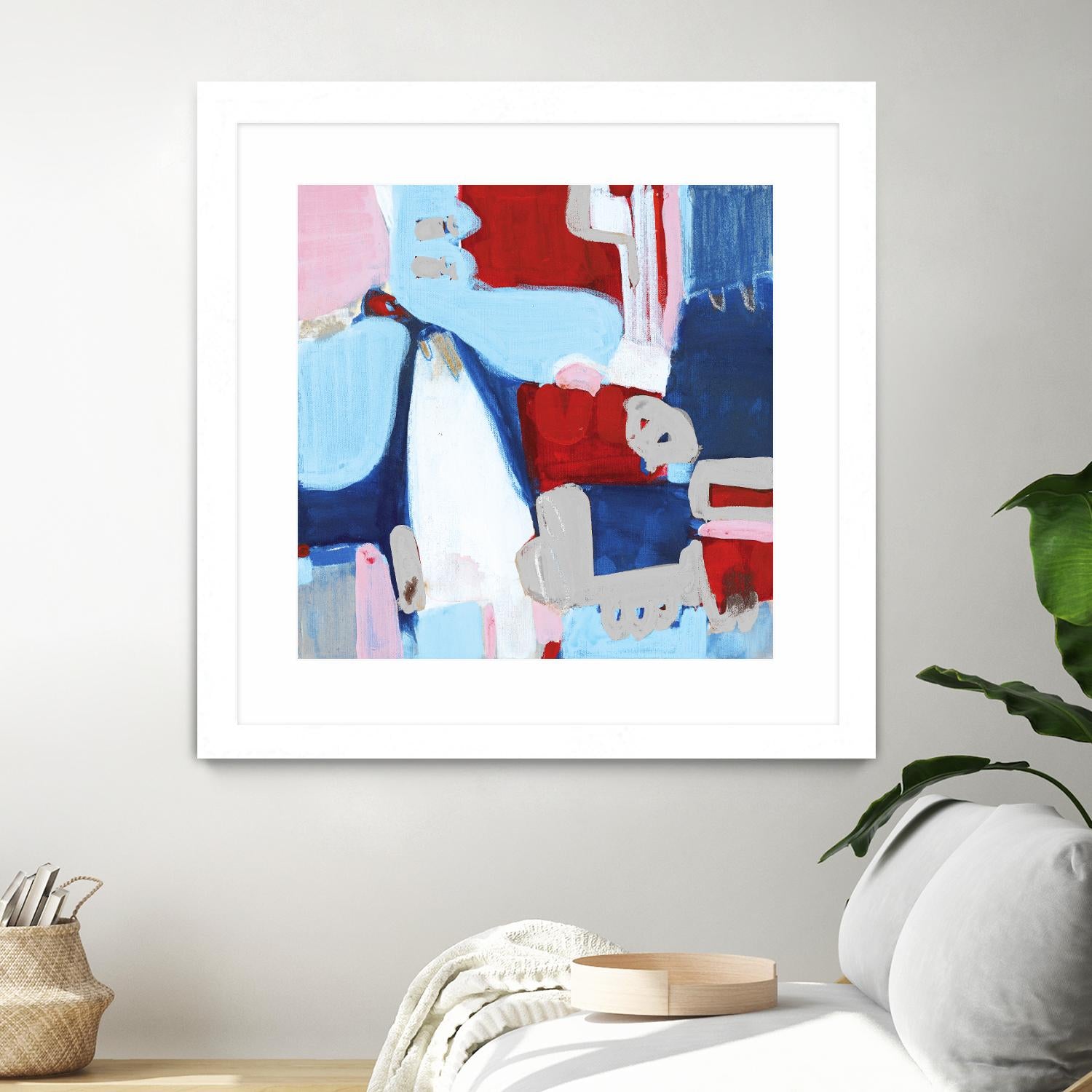 Little Secrets I by Bianka Guna on GIANT ART - white abstract