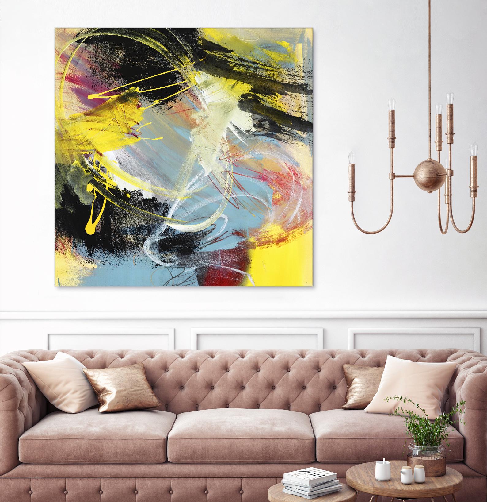 Storms in the Night by Bianka Guna on GIANT ART - black abstract