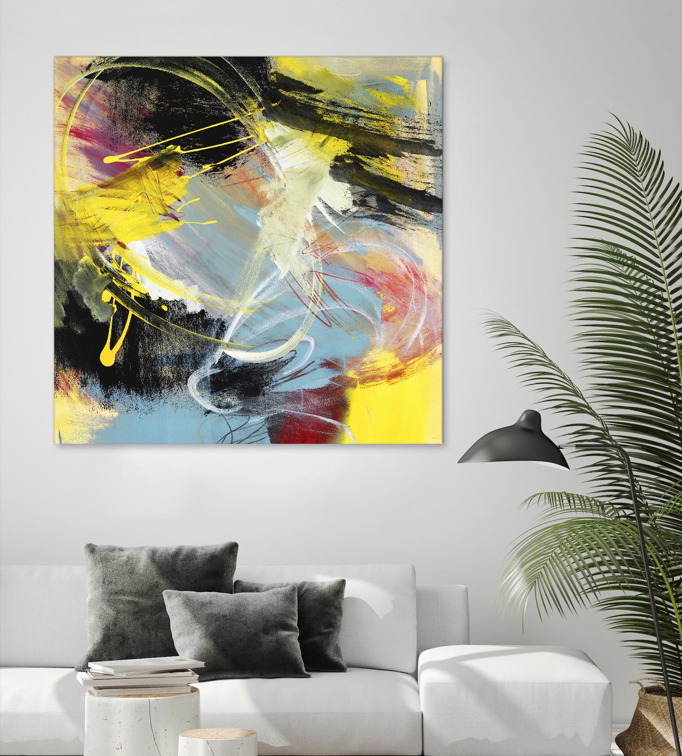 Storms in the Night by Bianka Guna on GIANT ART - black abstract