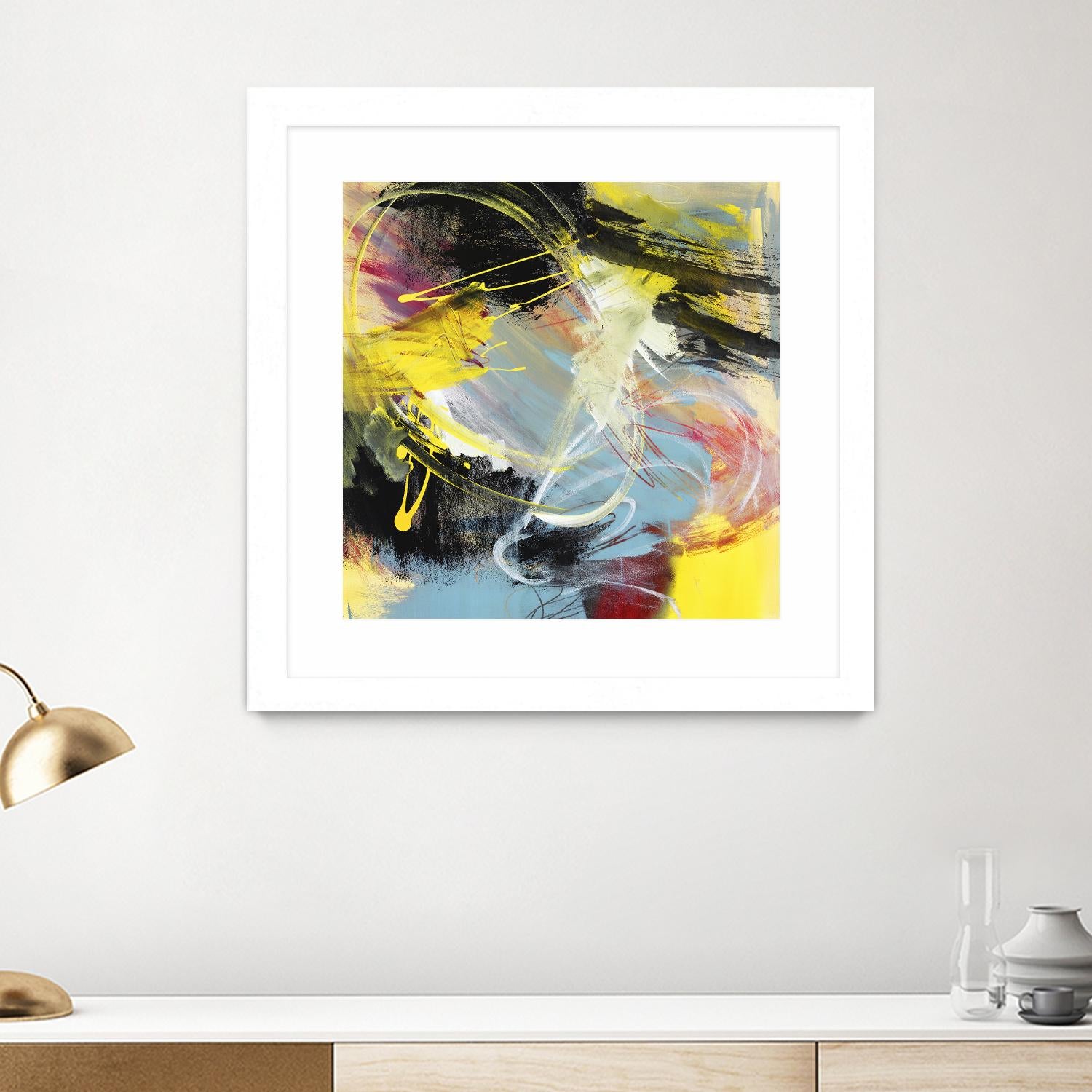 Storms in the Night by Bianka Guna on GIANT ART - black abstract
