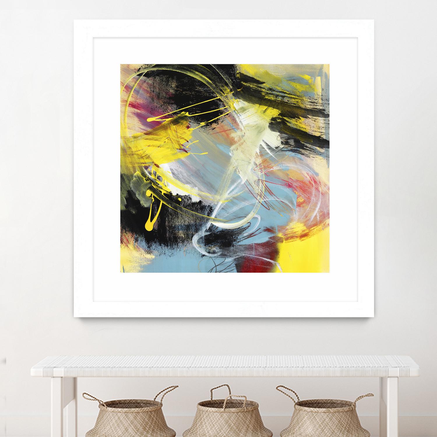 Storms in the Night by Bianka Guna on GIANT ART - black abstract