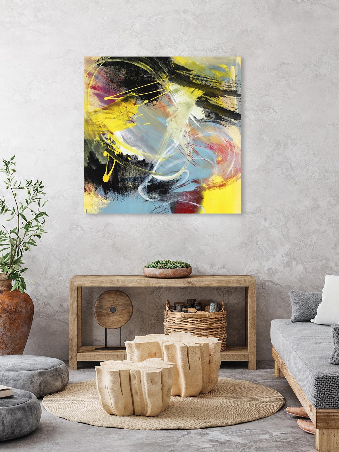 Storms in the Night by Bianka Guna on GIANT ART - black abstract