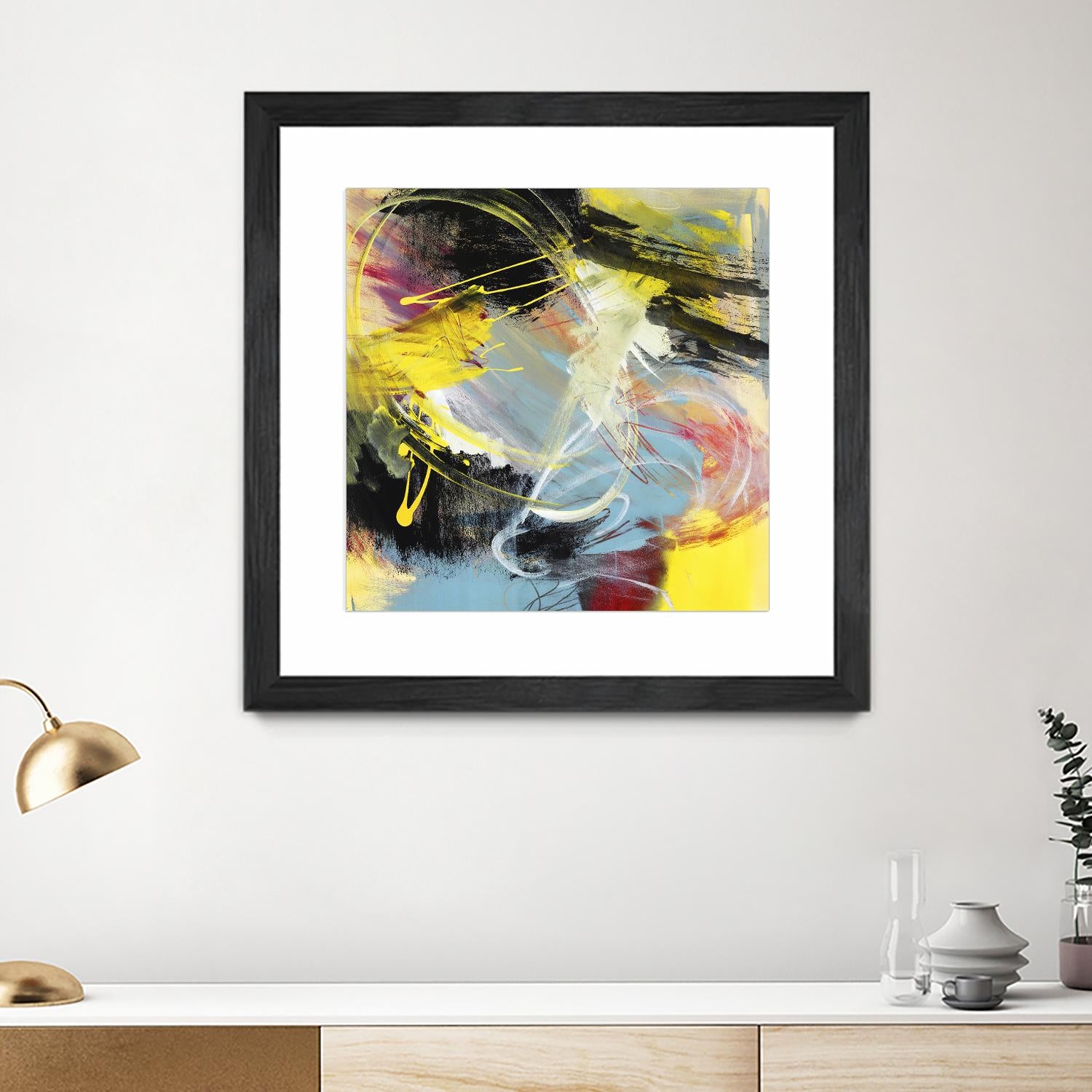 Storms in the Night by Bianka Guna on GIANT ART - black abstract