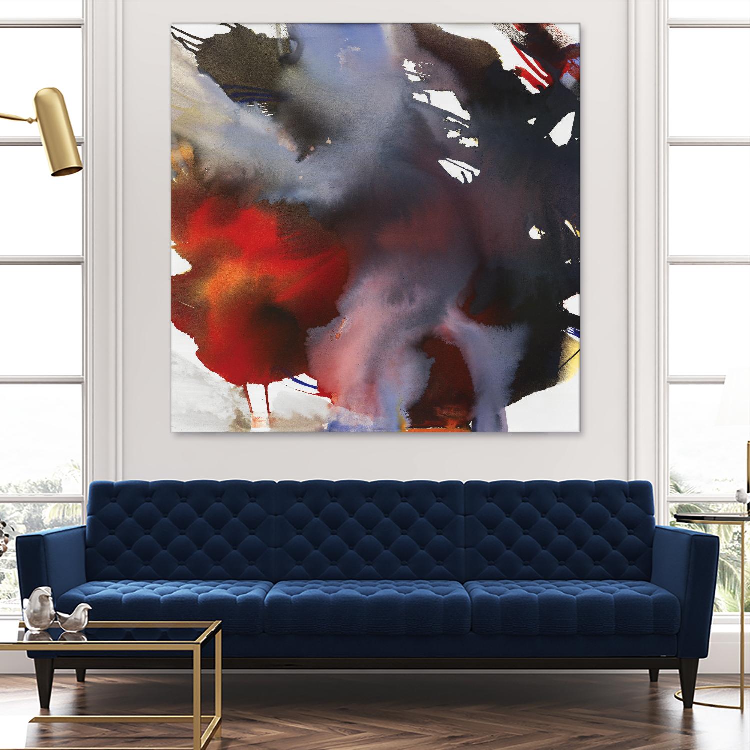 Spring Awakening by Bianka Guna on GIANT ART - red abstract