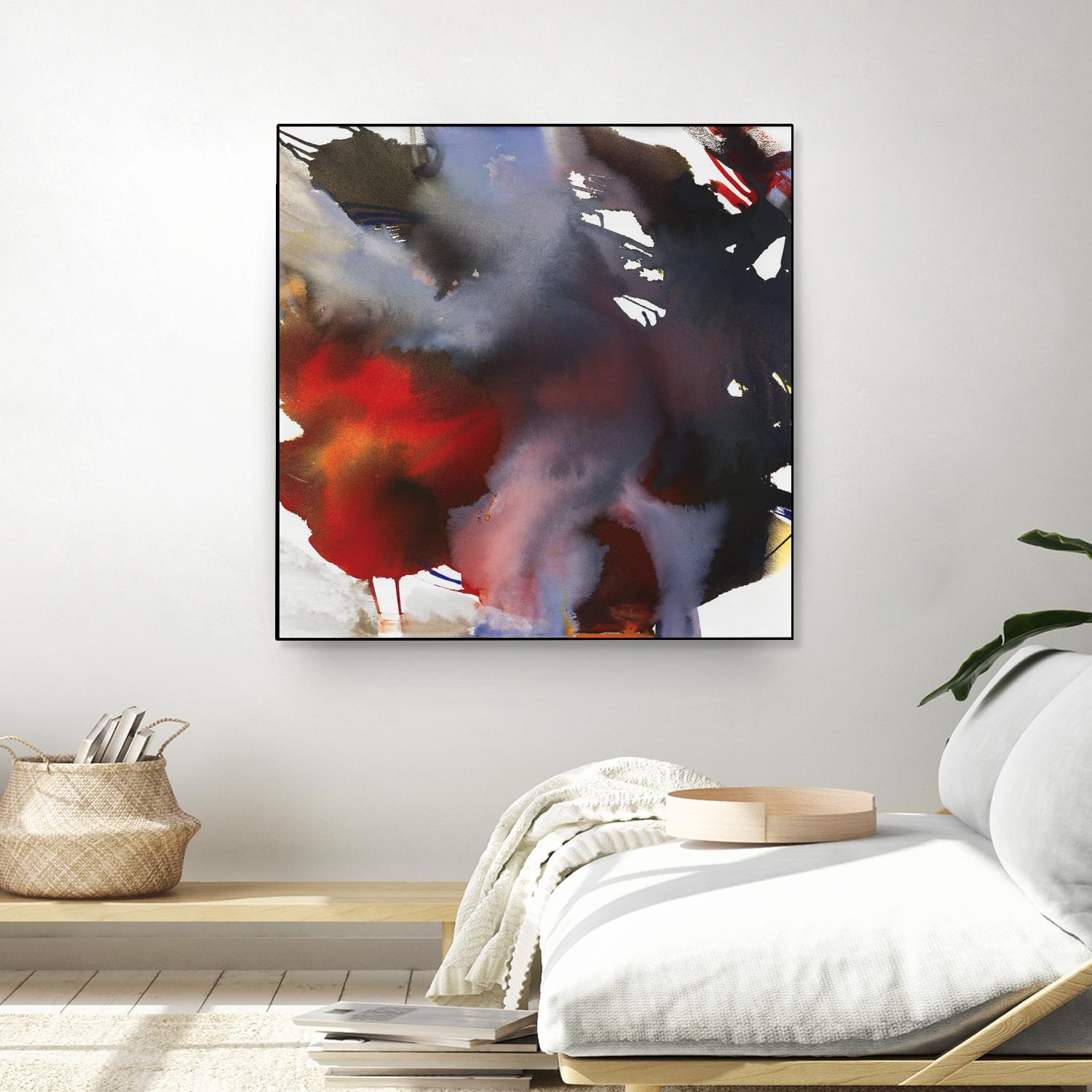 Spring Awakening by Bianka Guna on GIANT ART - red abstract