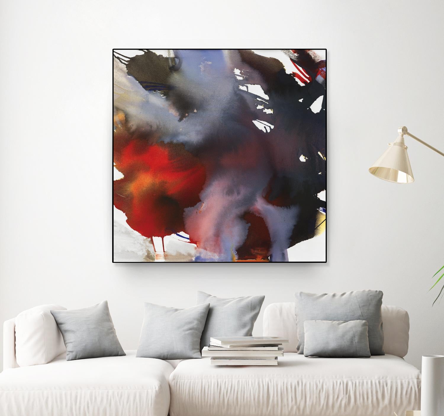 Spring Awakening by Bianka Guna on GIANT ART - red abstract