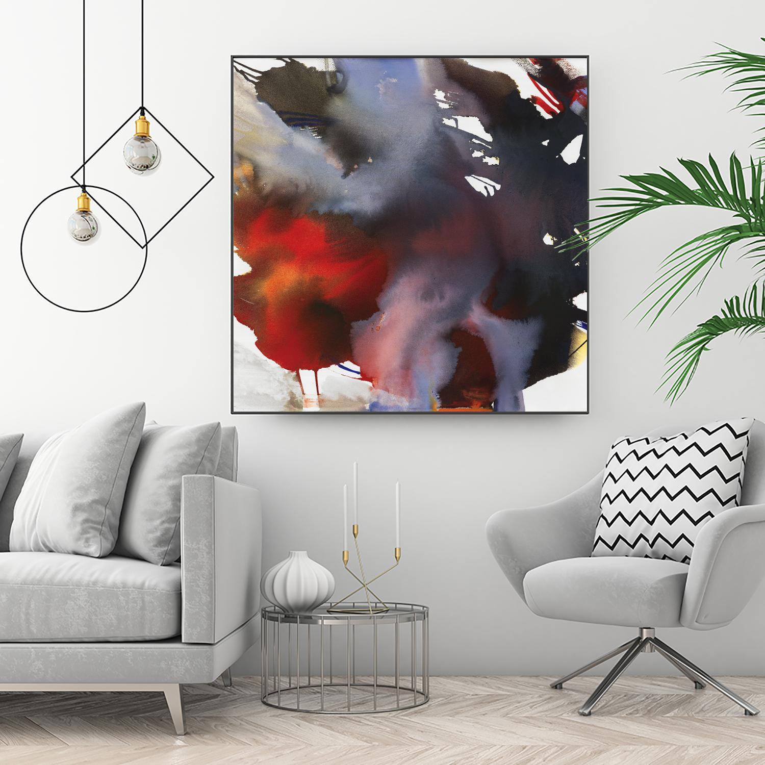 Spring Awakening by Bianka Guna on GIANT ART - red abstract