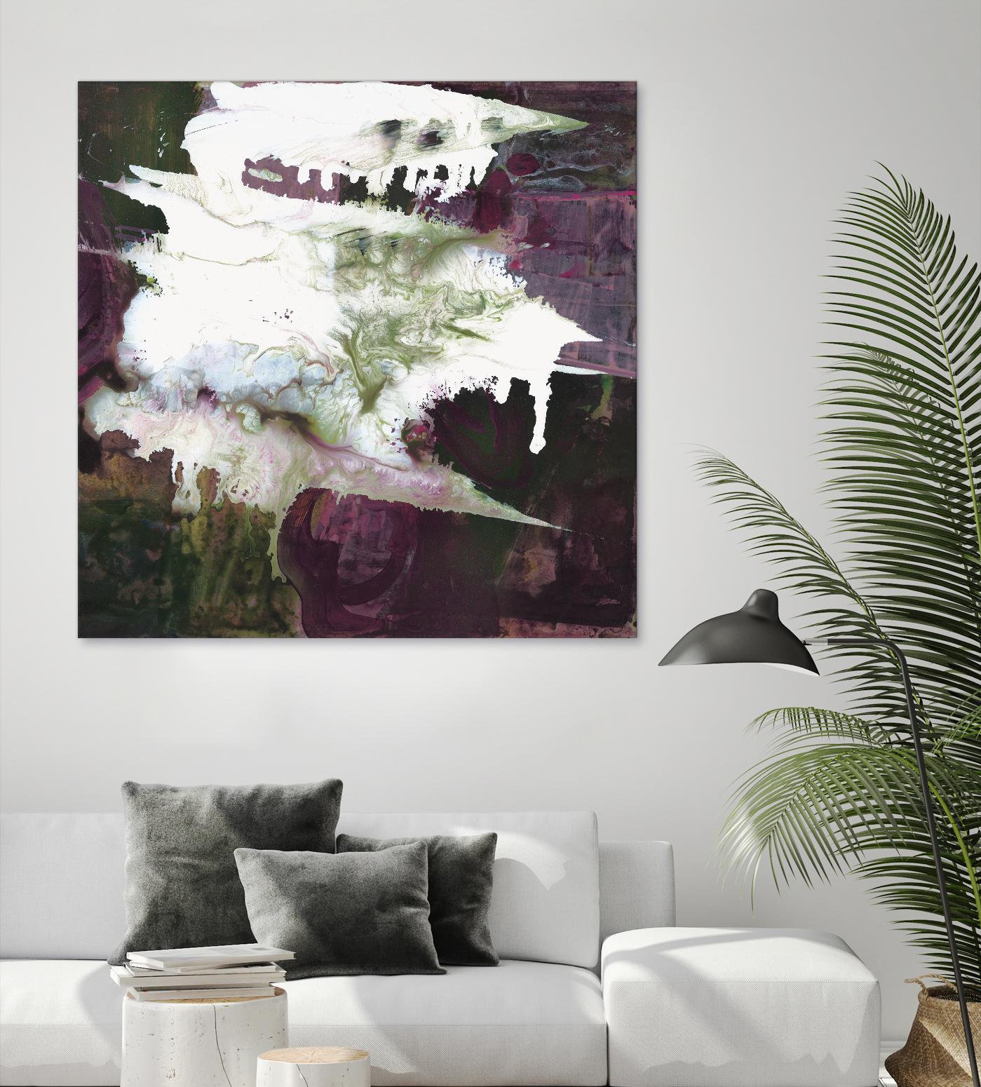 Departures by Bianka Guna on GIANT ART - purple abstract